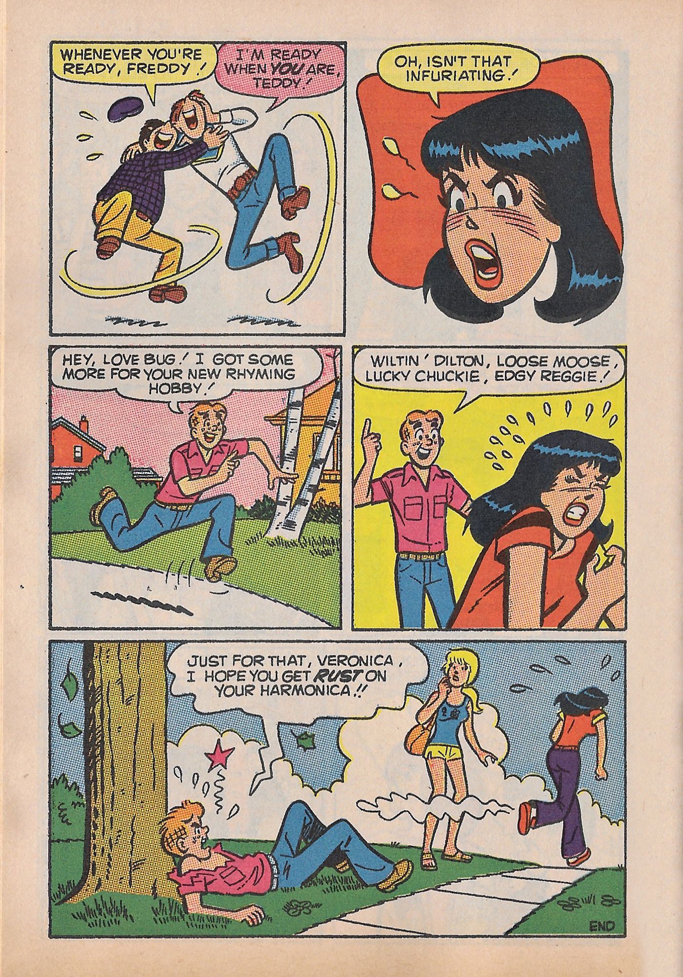 Read online Betty and Veronica Digest Magazine comic -  Issue #51 - 105