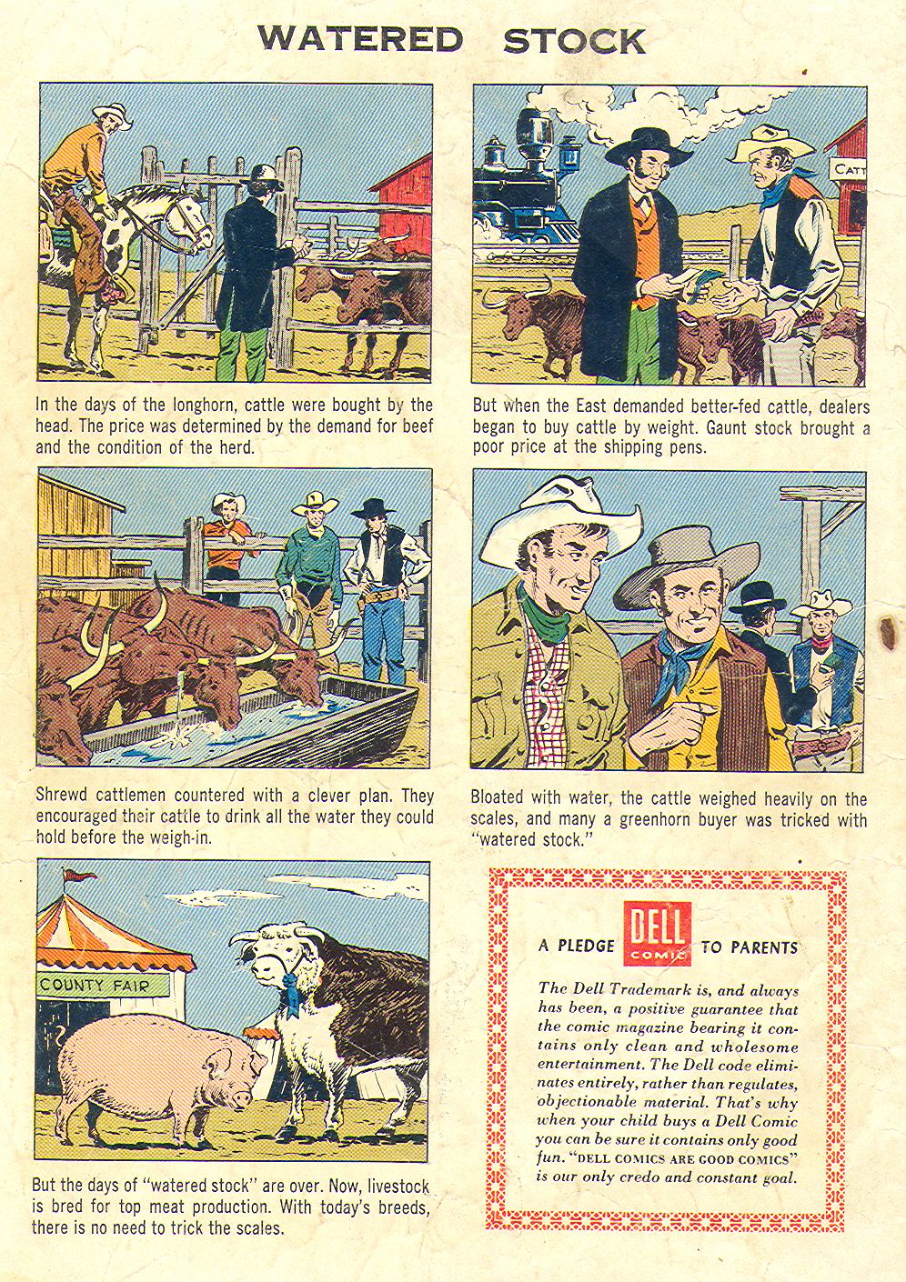 Read online Four Color Comics comic -  Issue #812 - 36