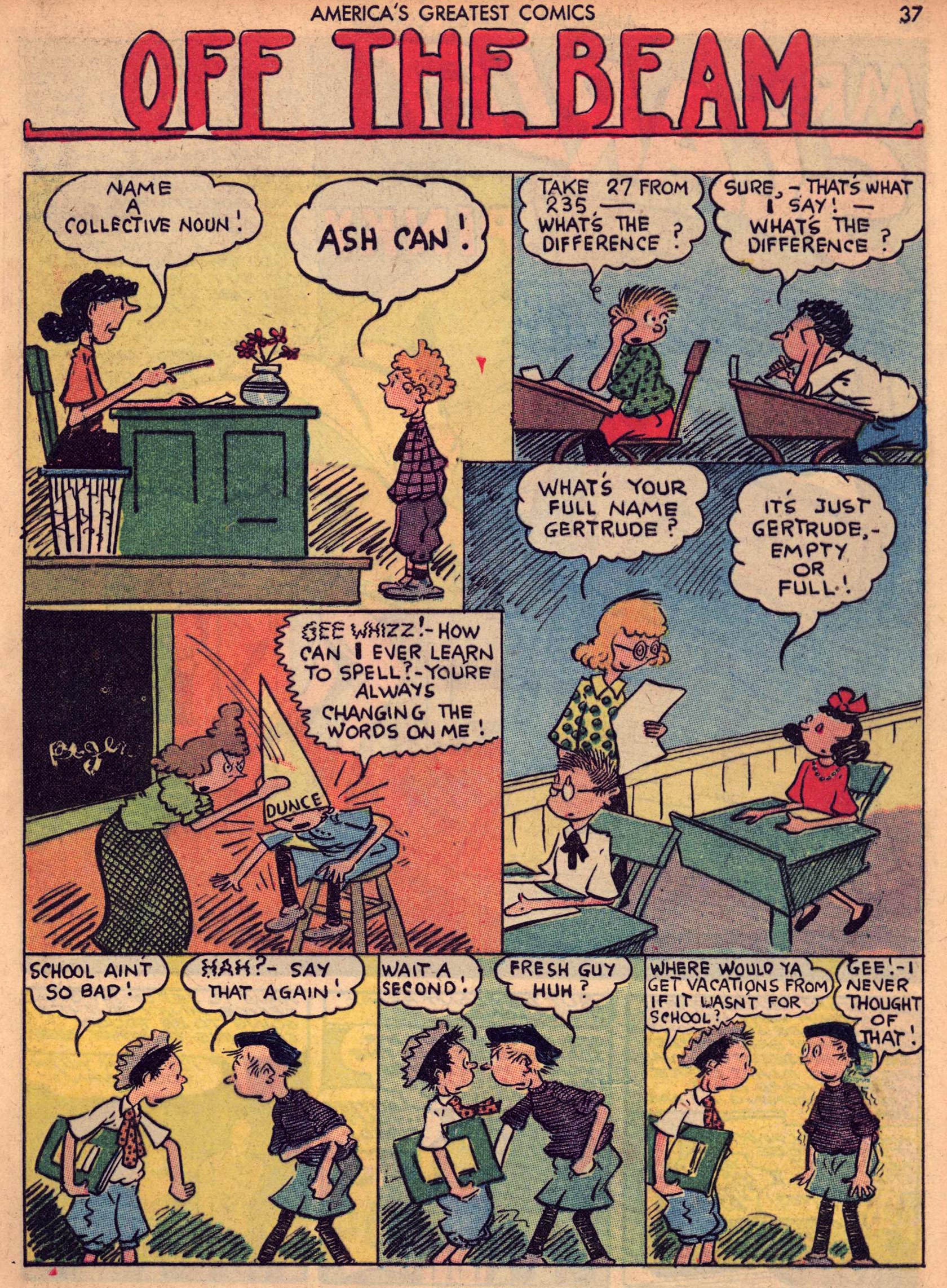 Read online America's Greatest Comics comic -  Issue #7 - 36