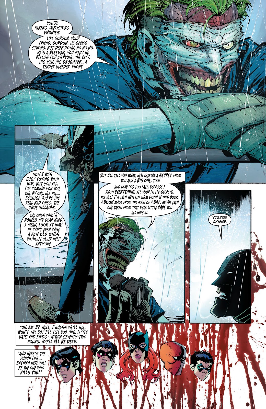 Read Batman: Death of the Family Issue #Full Online Page 60