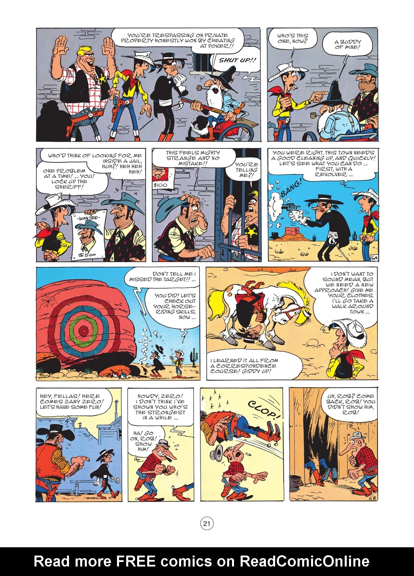 Read online A Lucky Luke Adventure comic -  Issue #81 - 23
