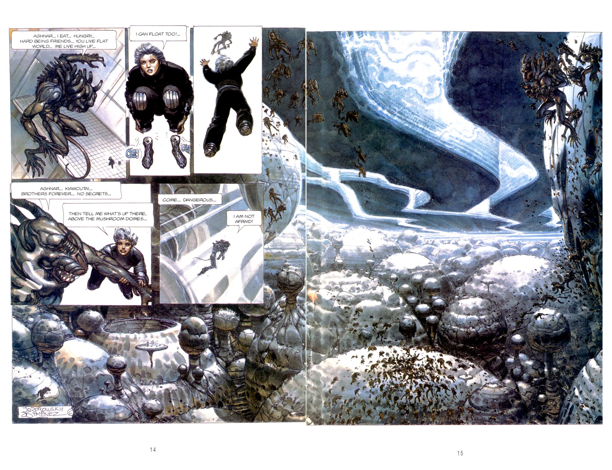 Read online The Metabarons comic -  Issue #6 - The Trials Of Aghnar - 14