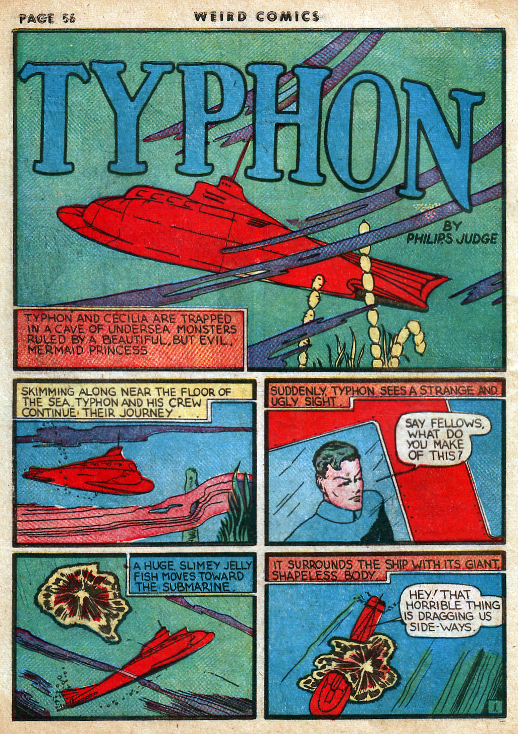 Read online Weird Comics comic -  Issue #3 - 58