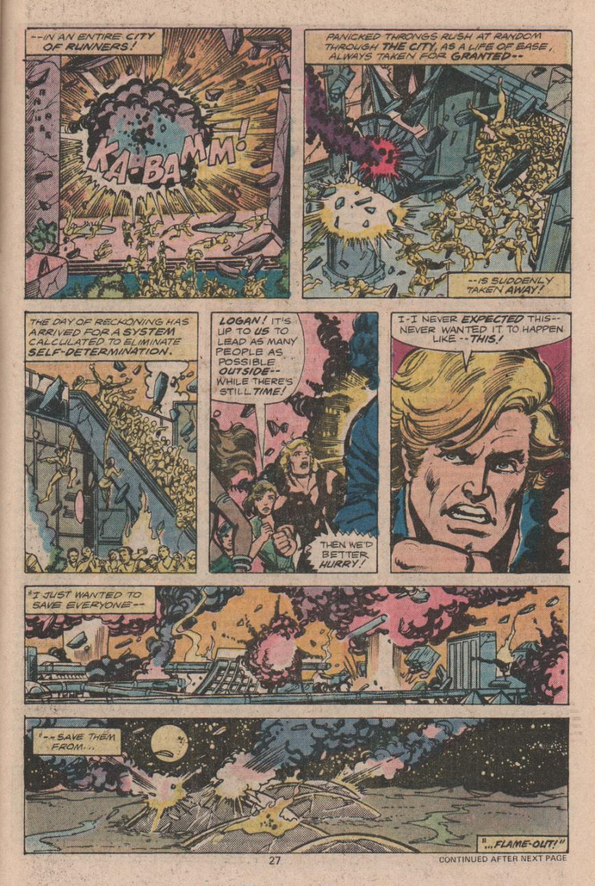 Read online Logan's Run comic -  Issue #5 - 17