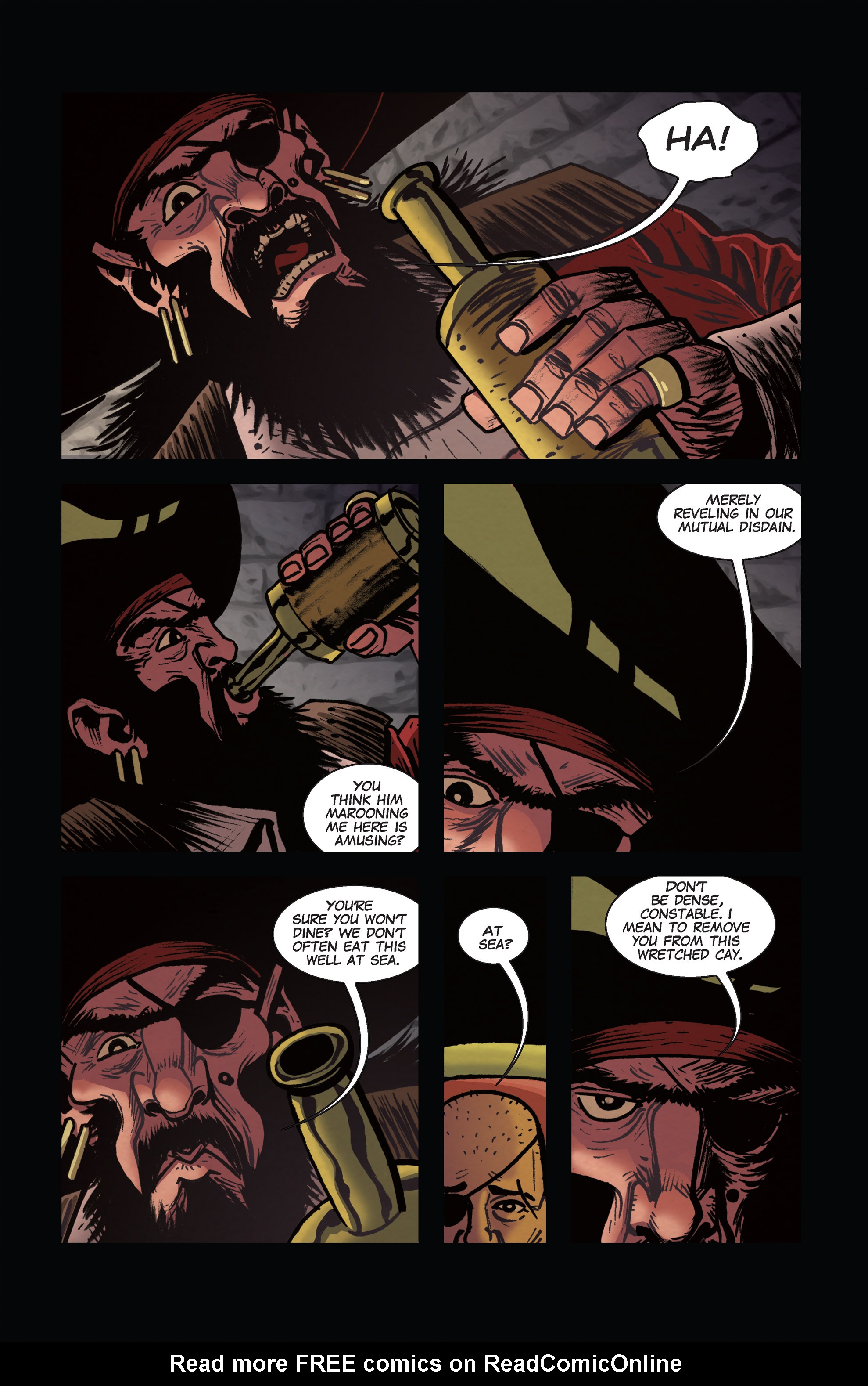 Read online Pirate Eye: Exiled From Exile comic -  Issue #3 - 8