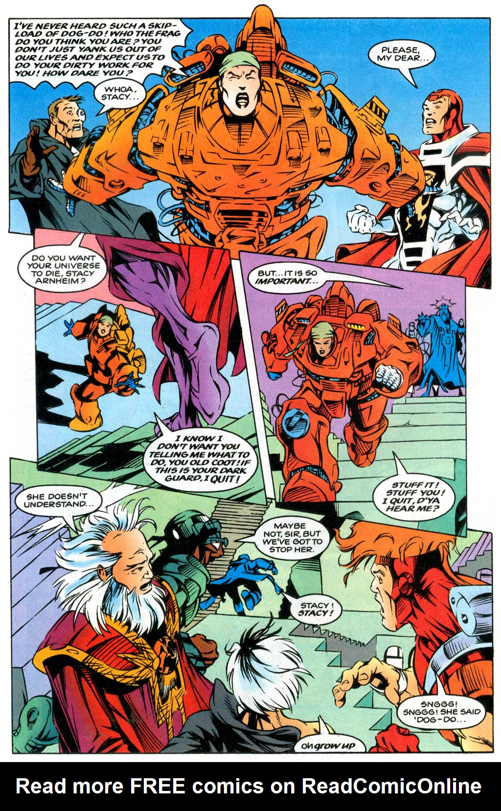 Read online Dark Guard comic -  Issue #1 - 17