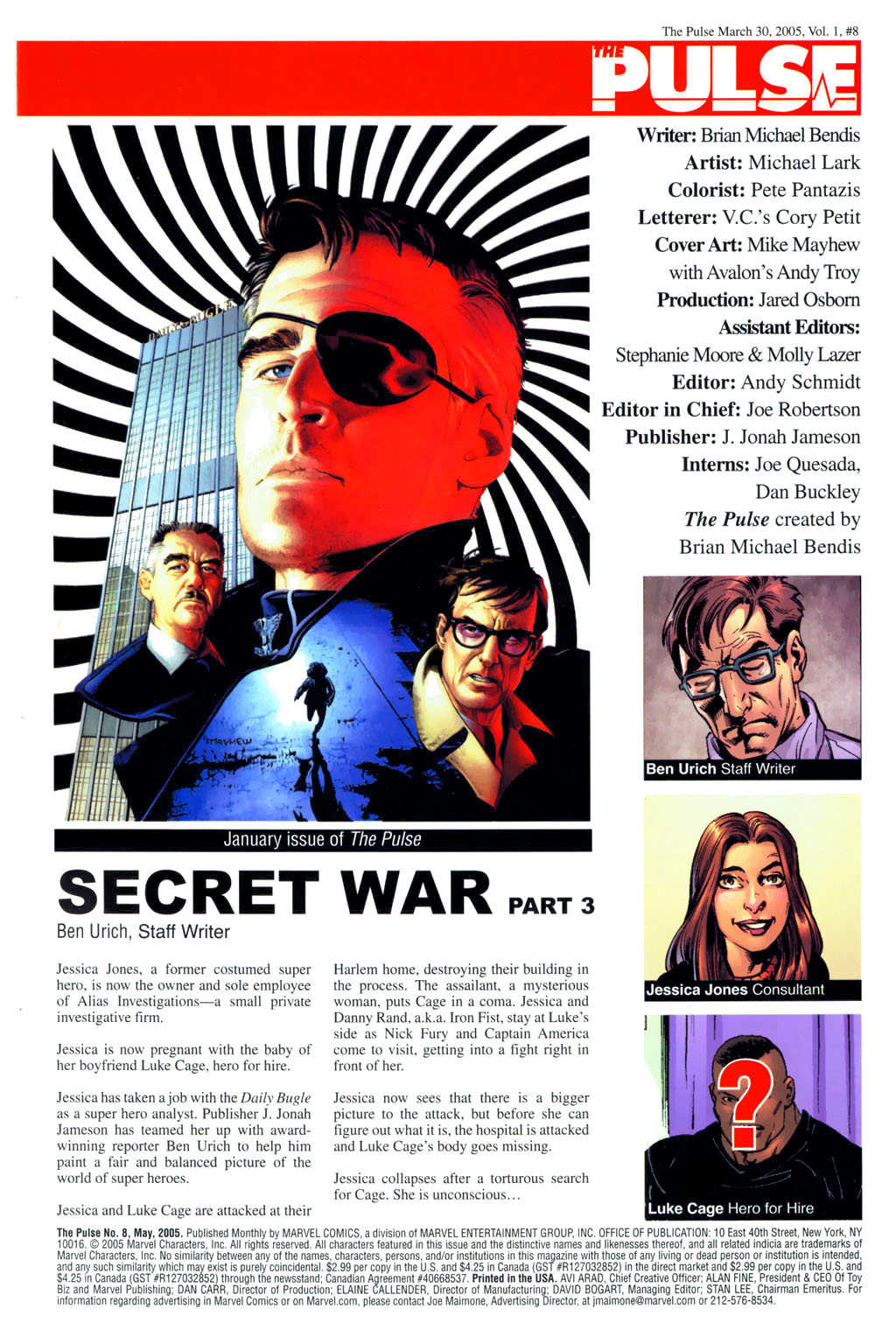 Read online The Pulse comic -  Issue #8 - 2