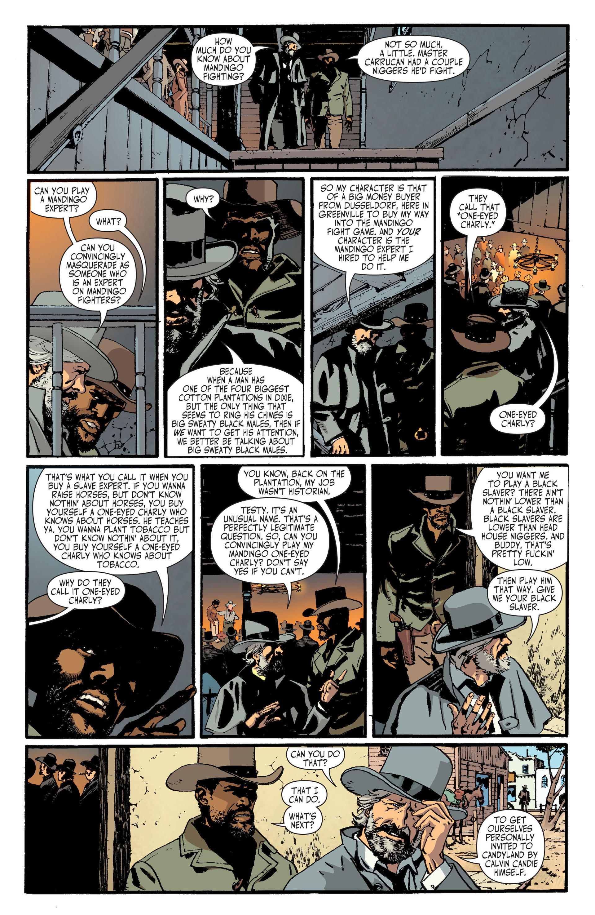 Read online Django Unchained comic -  Issue #4 - 15