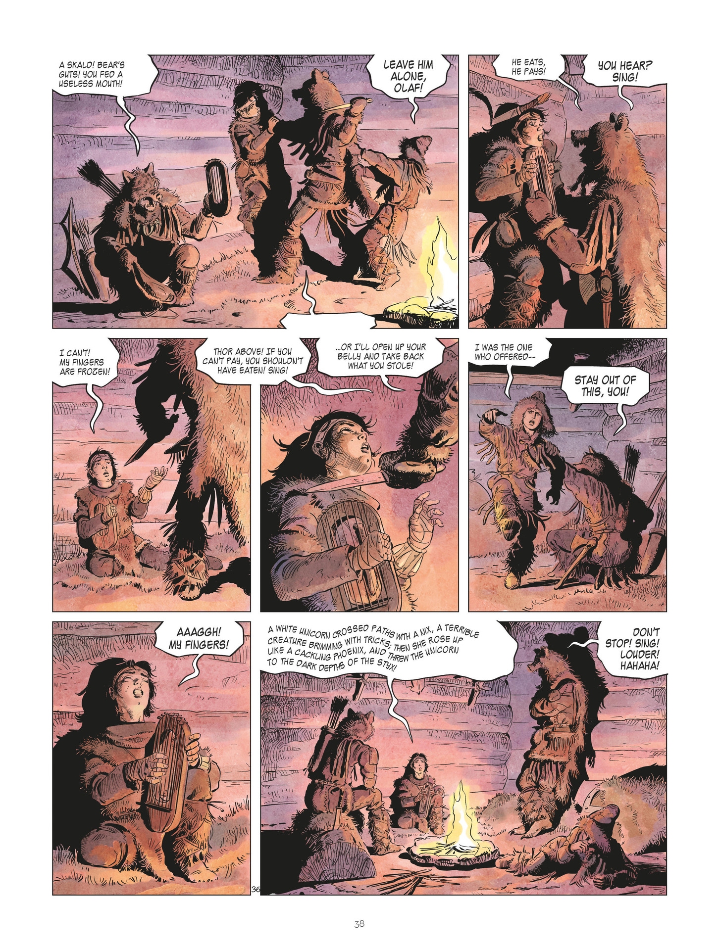 Read online The World of Thorgal: The Young Years comic -  Issue #1 - 38
