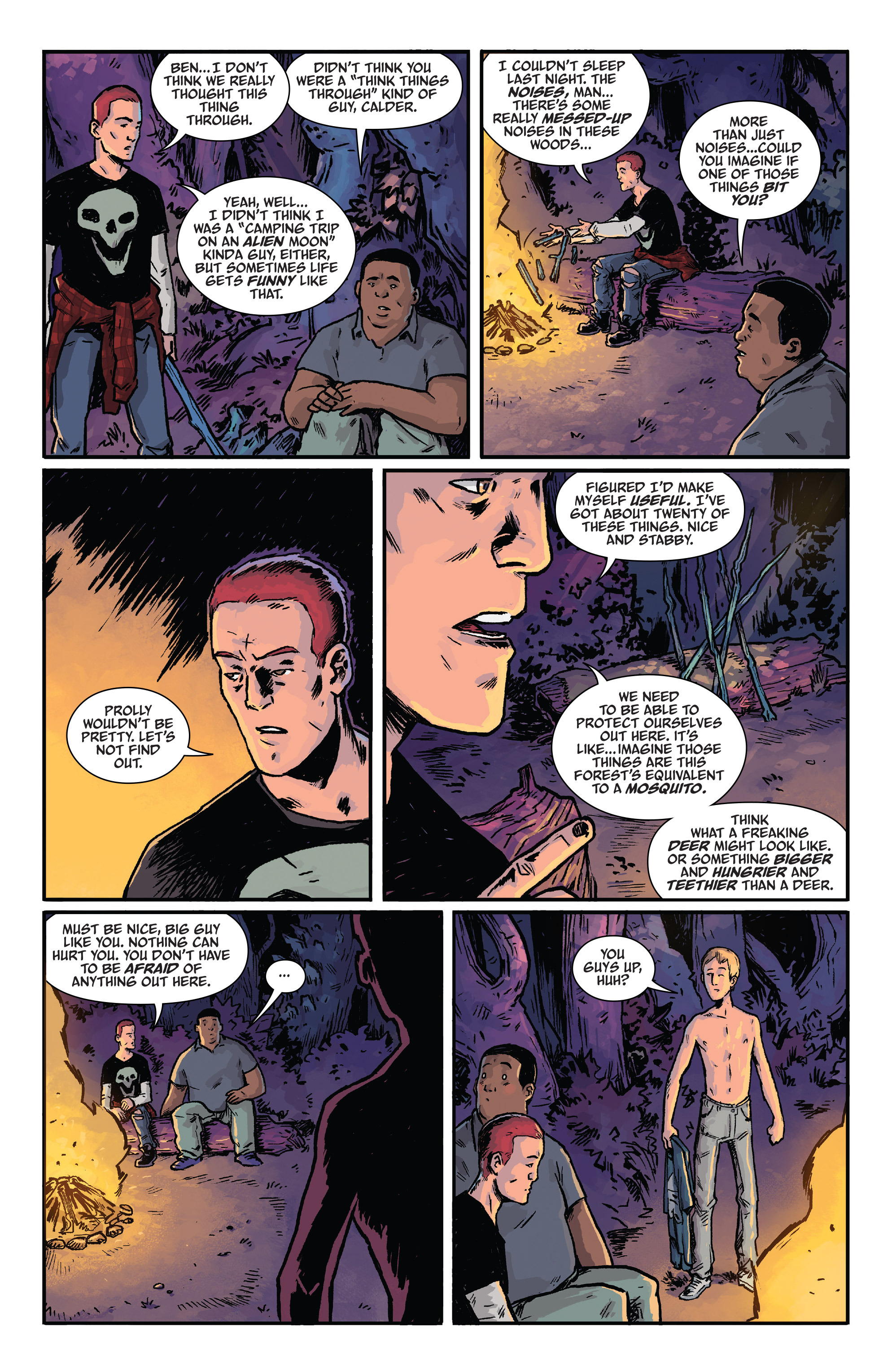 Read online The Woods comic -  Issue #2 - 10