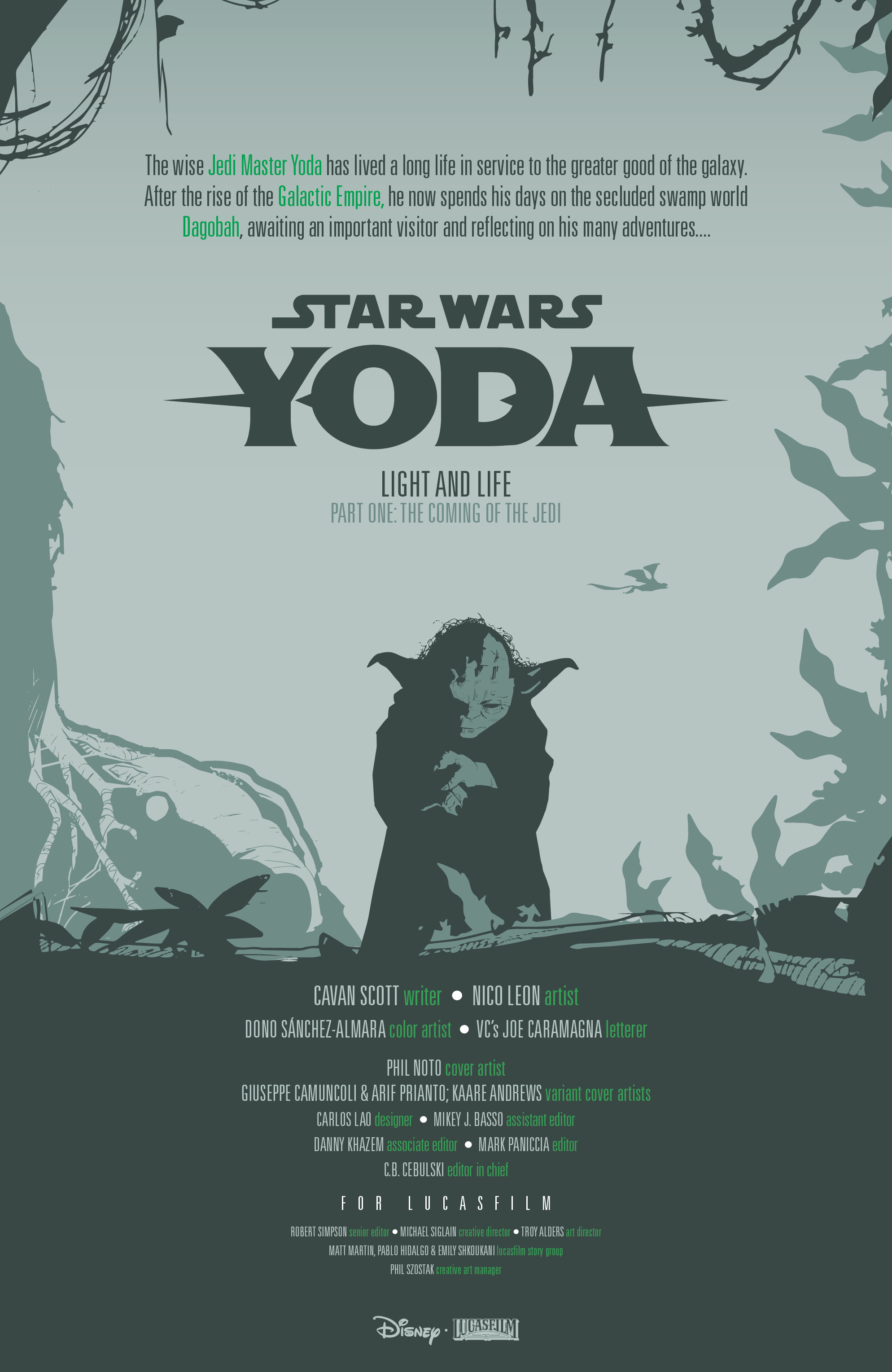 Read online Star Wars: Yoda comic -  Issue #1 - 2