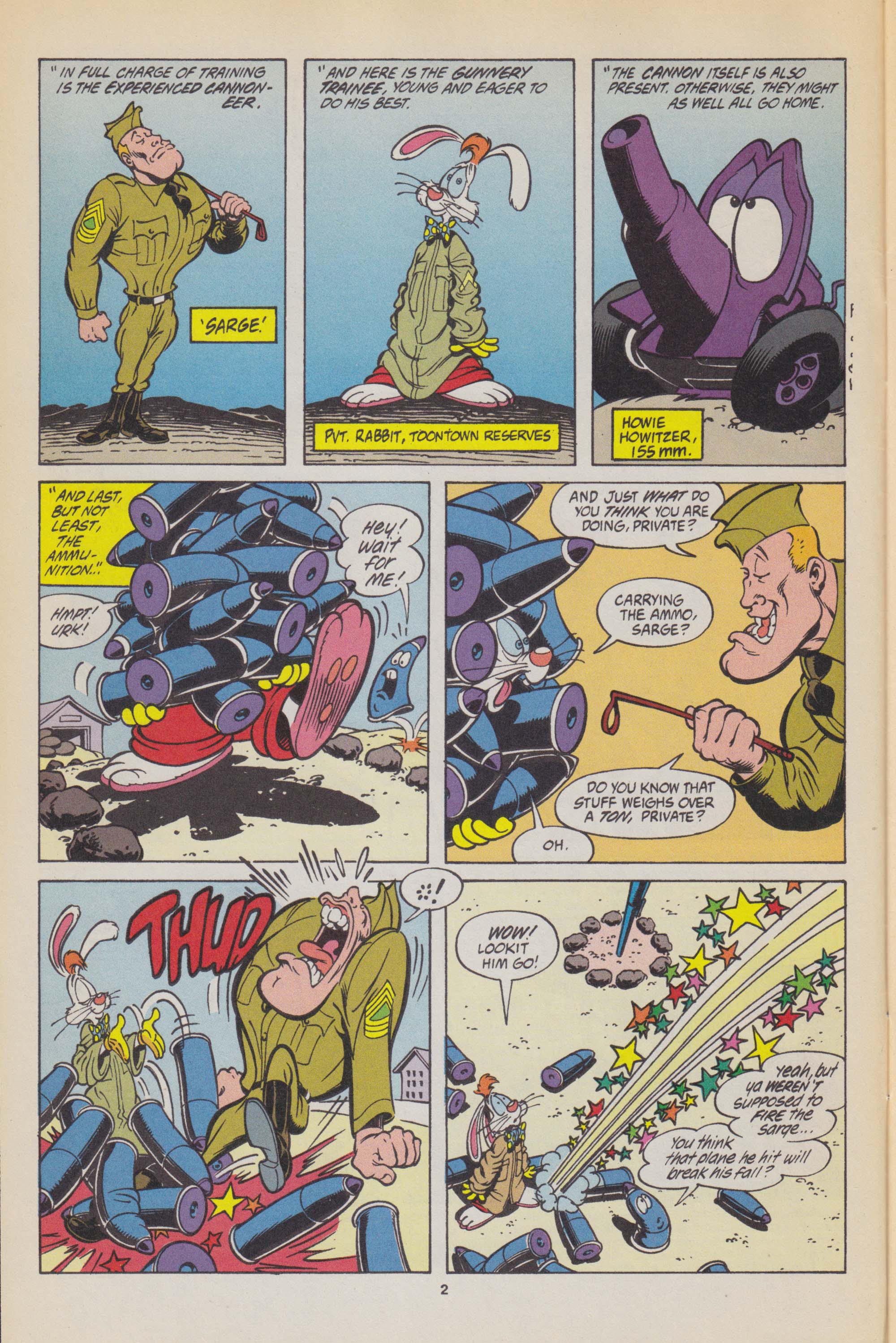 Read online Roger Rabbit's Toontown comic -  Issue #4 - 4