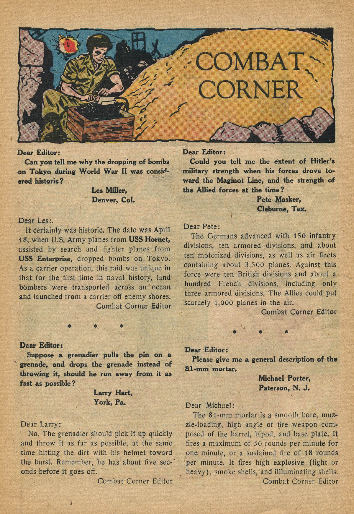 Read online Our Army at War (1952) comic -  Issue #83 - 24