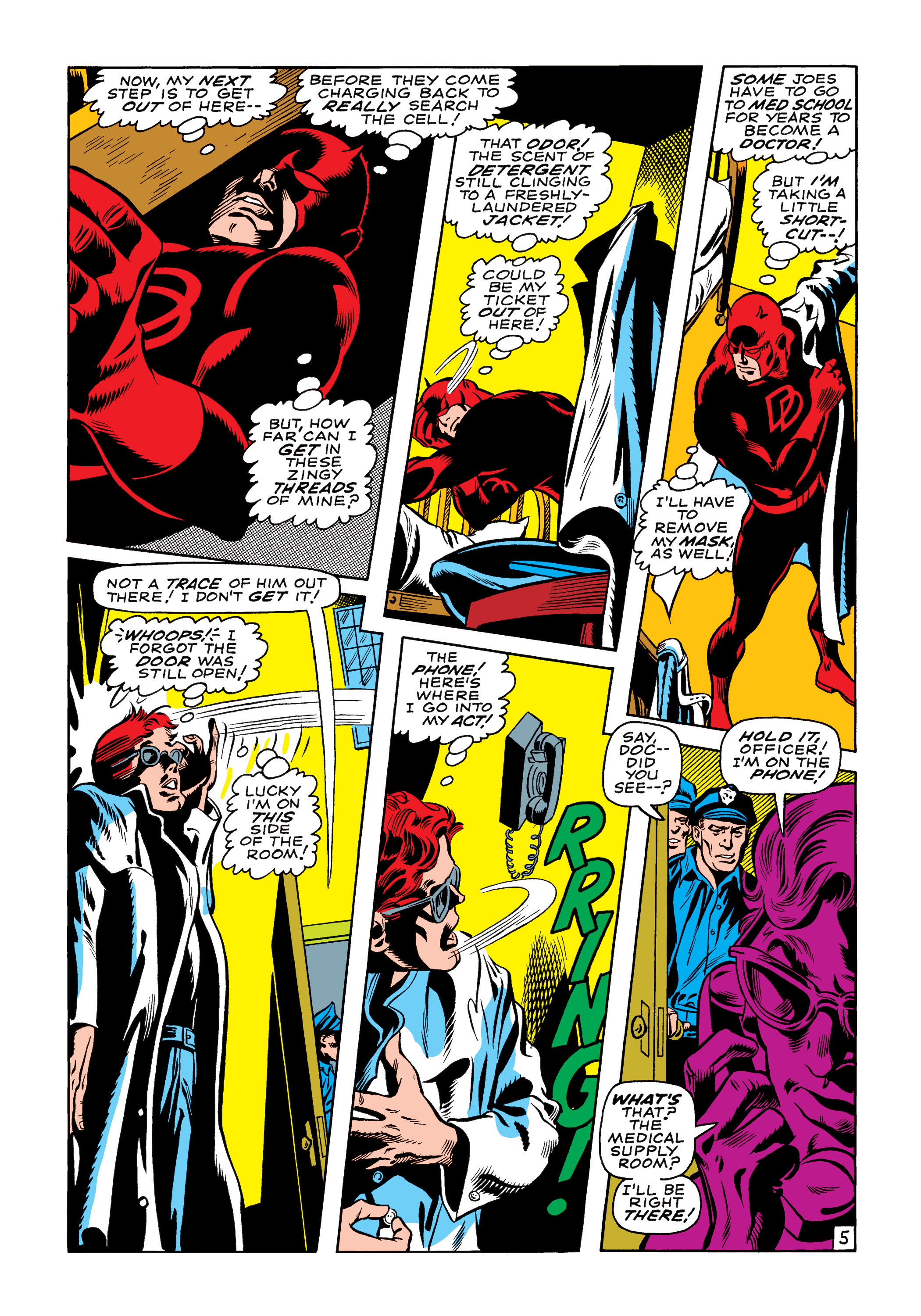 Read online Marvel Masterworks: Daredevil comic -  Issue # TPB 5 (Part 1) - 95