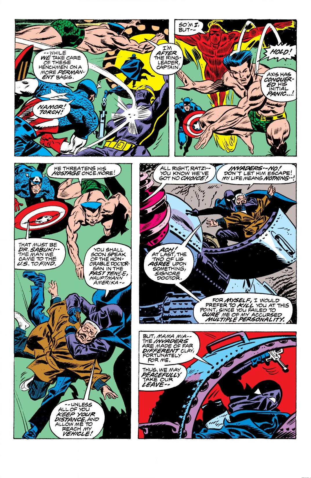 Read online The Invaders Classic comic -  Issue # TPB 2 (Part 1) - 78