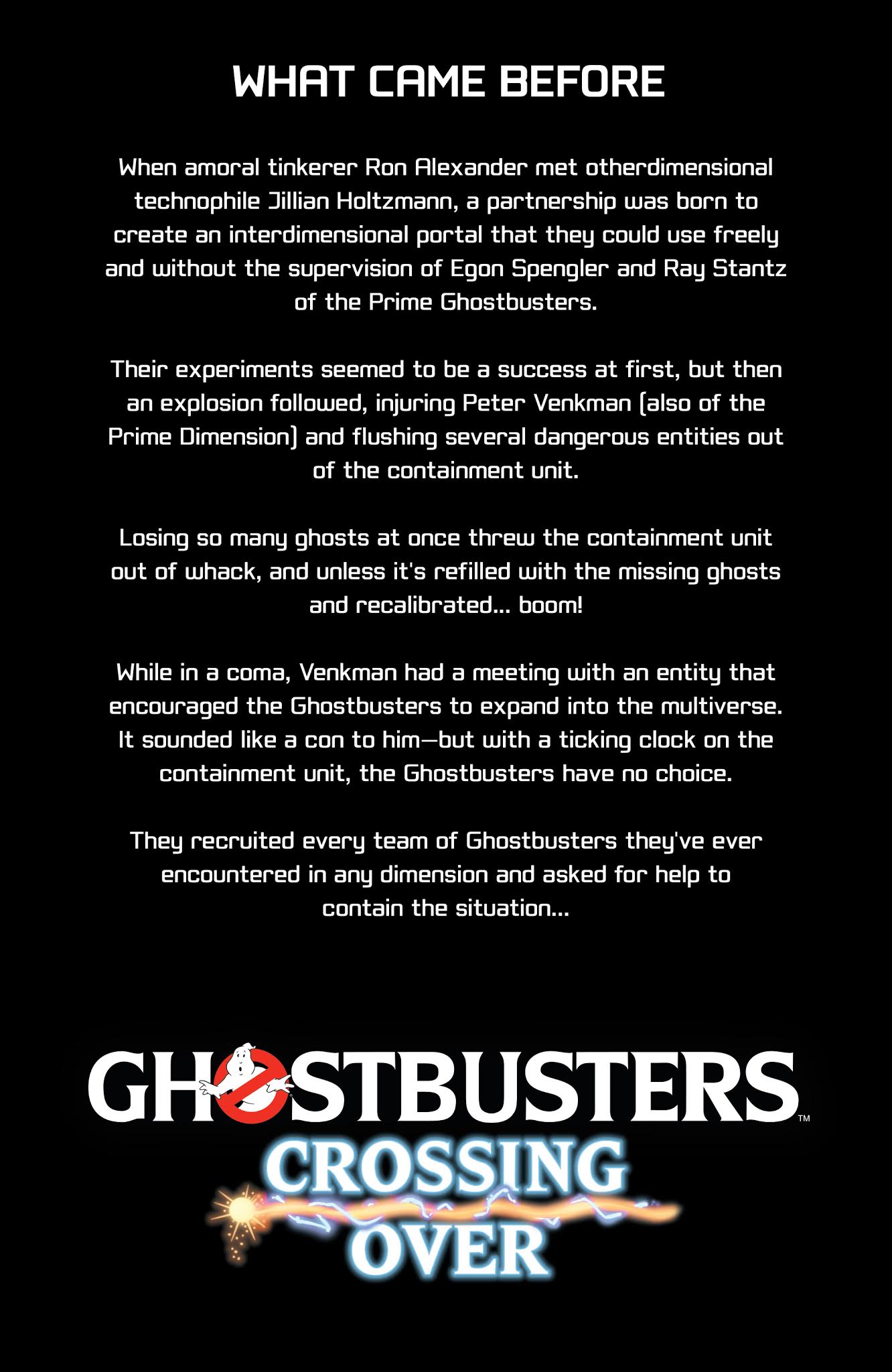 Read online Ghostbusters: Crossing Over comic -  Issue #3 - 3