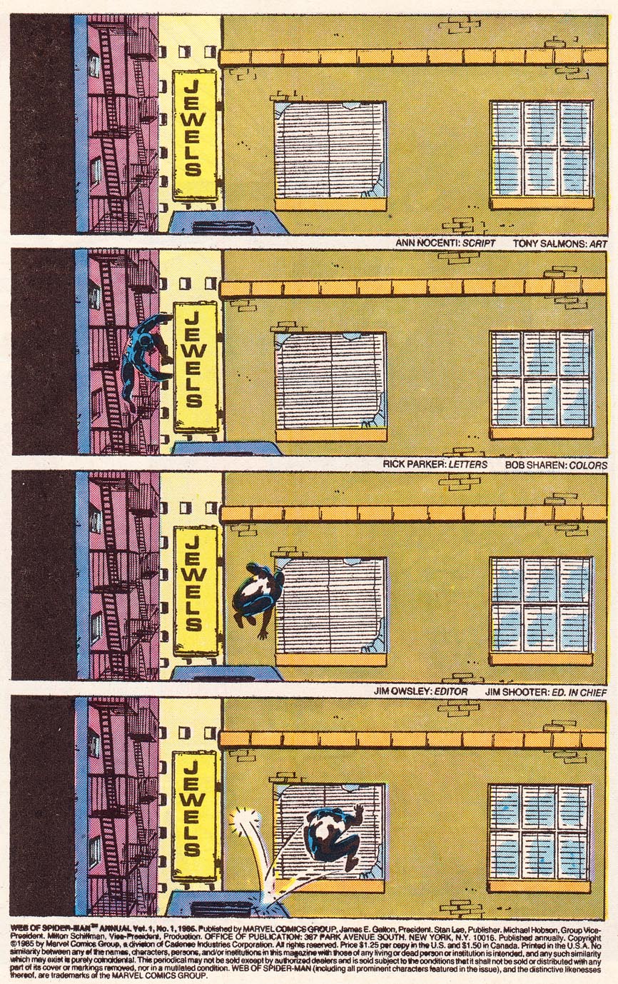 Read online Web of Spider-Man (1985) comic -  Issue # _Annual 1 - 2