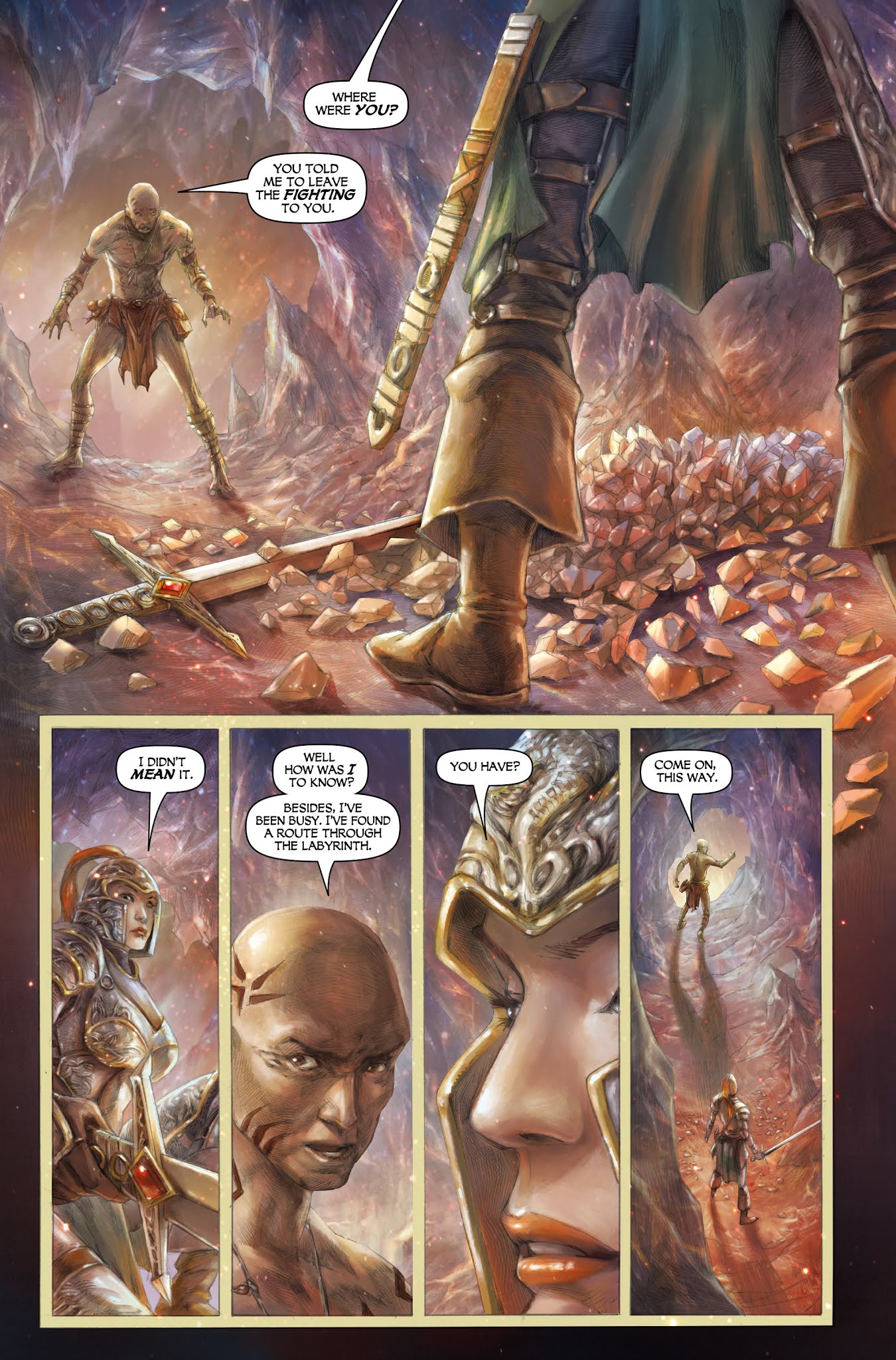 Read online Dark Souls: The Breath of Andolus comic -  Issue #1 - 15