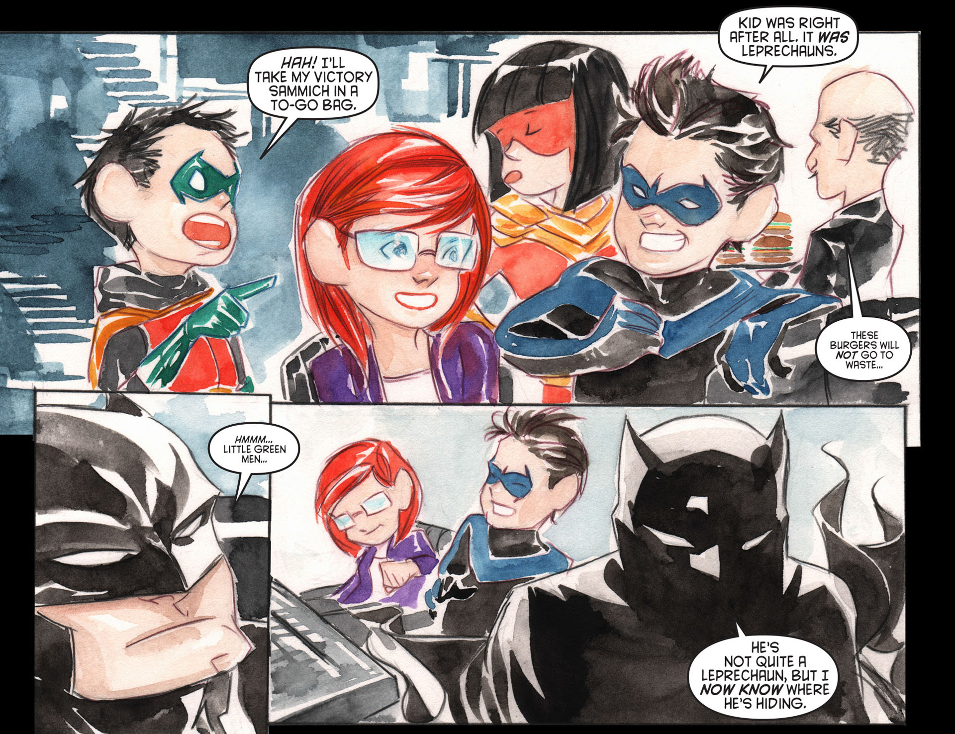 Read online Batman: Li'l Gotham (2012) comic -  Issue #7 - 20