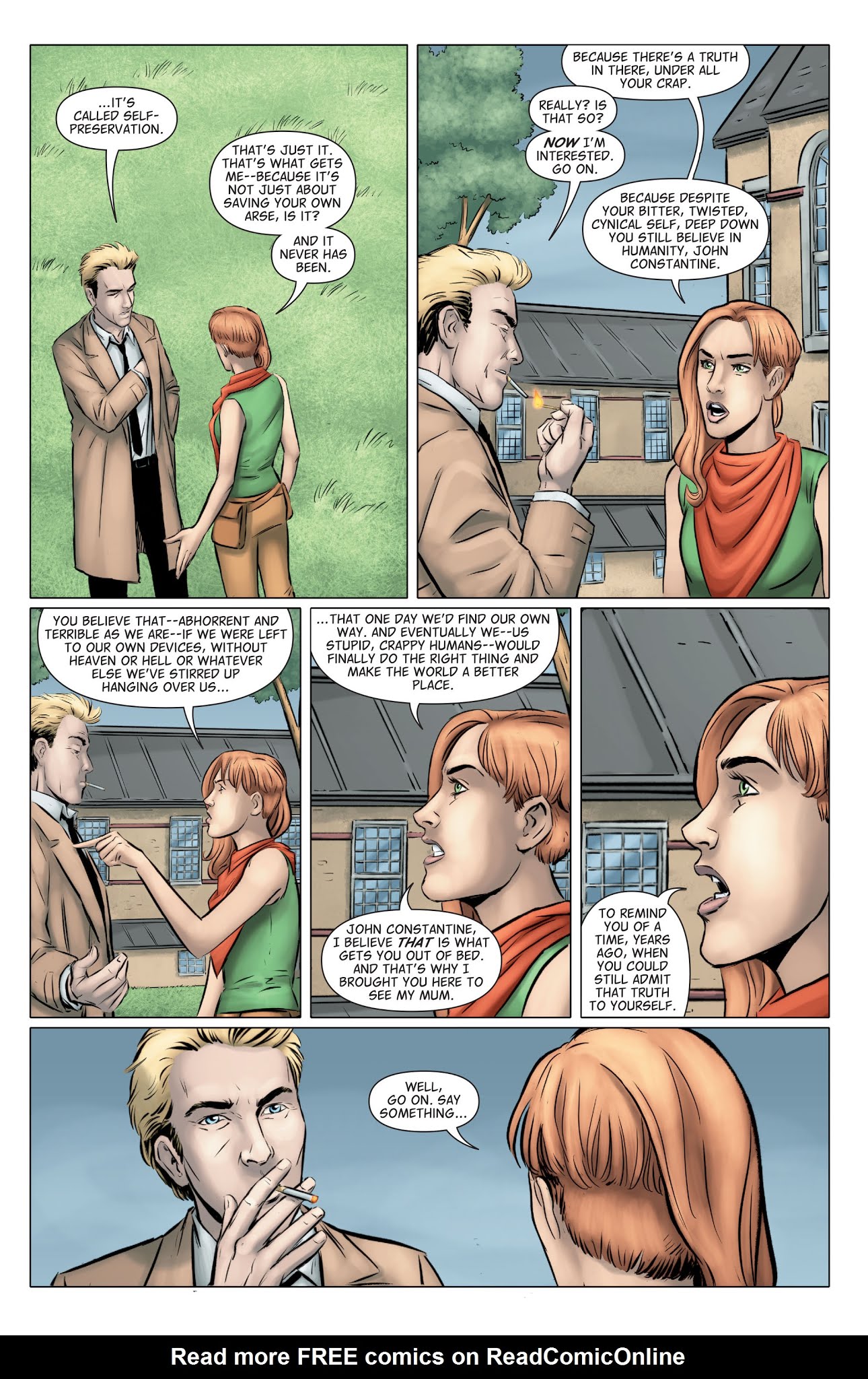 Read online The Hellblazer comic -  Issue # _TPB 1 - 133