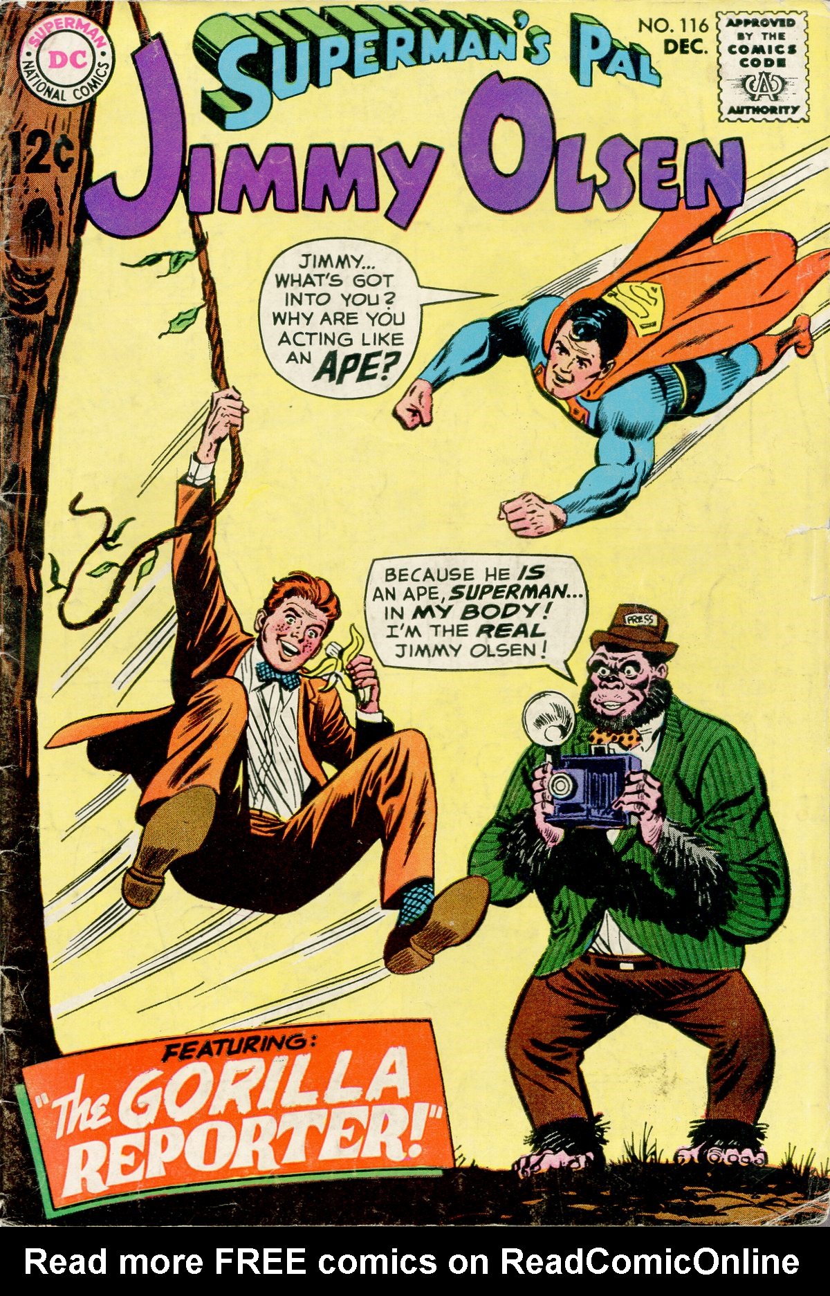 Read online Superman's Pal Jimmy Olsen comic -  Issue #116 - 1