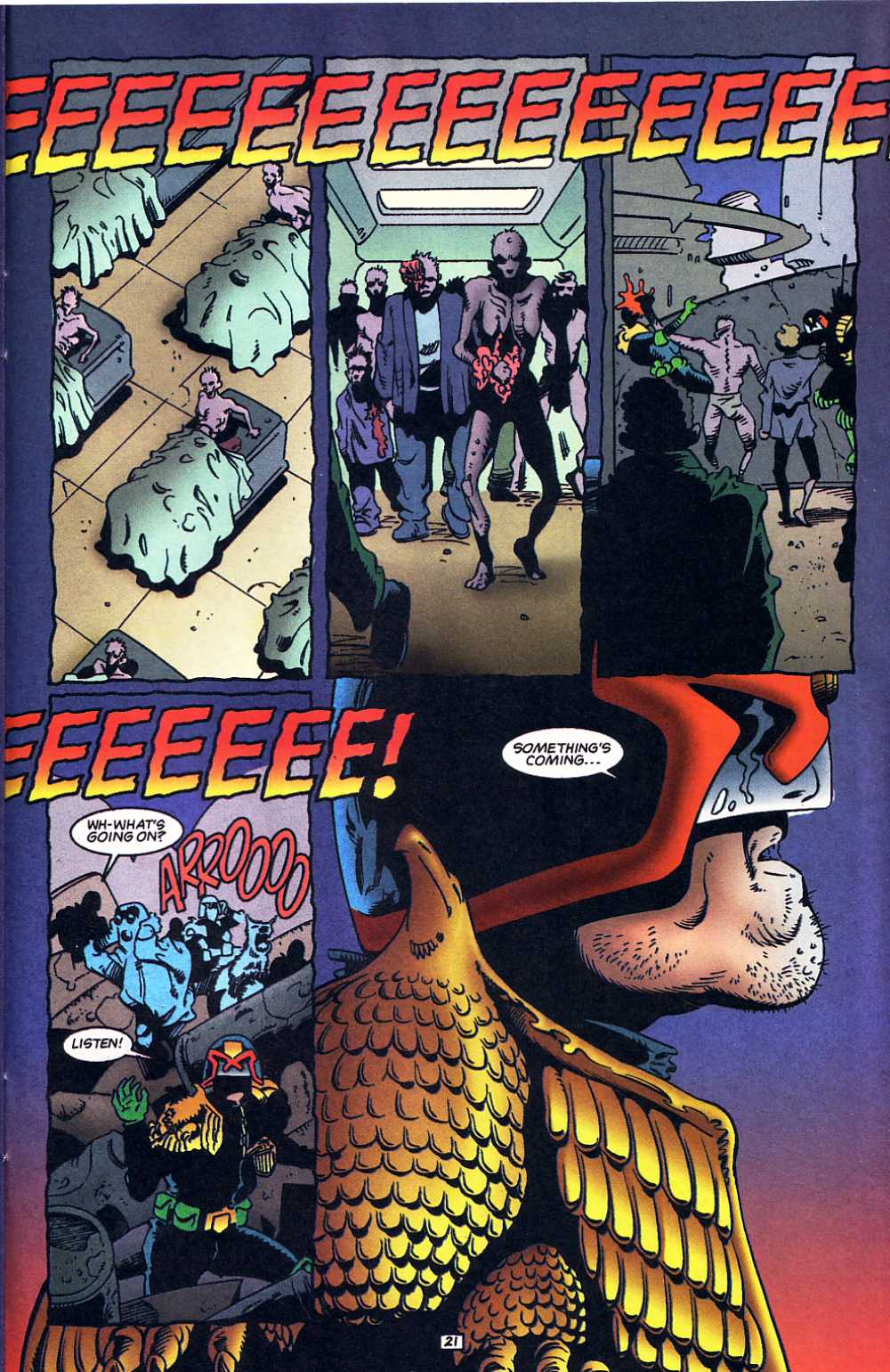 Read online Judge Dredd: Legends of the Law comic -  Issue #12 - 22