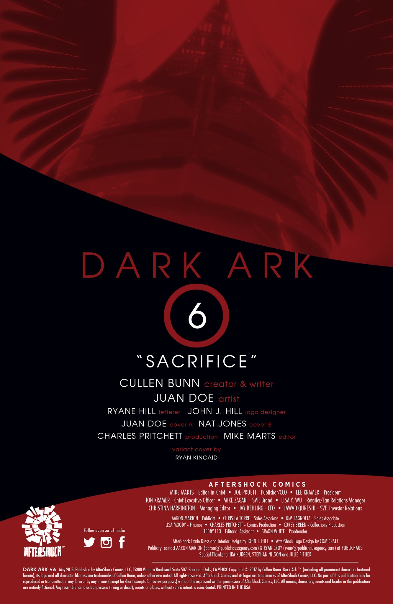 Read online Dark Ark comic -  Issue #6 - 2