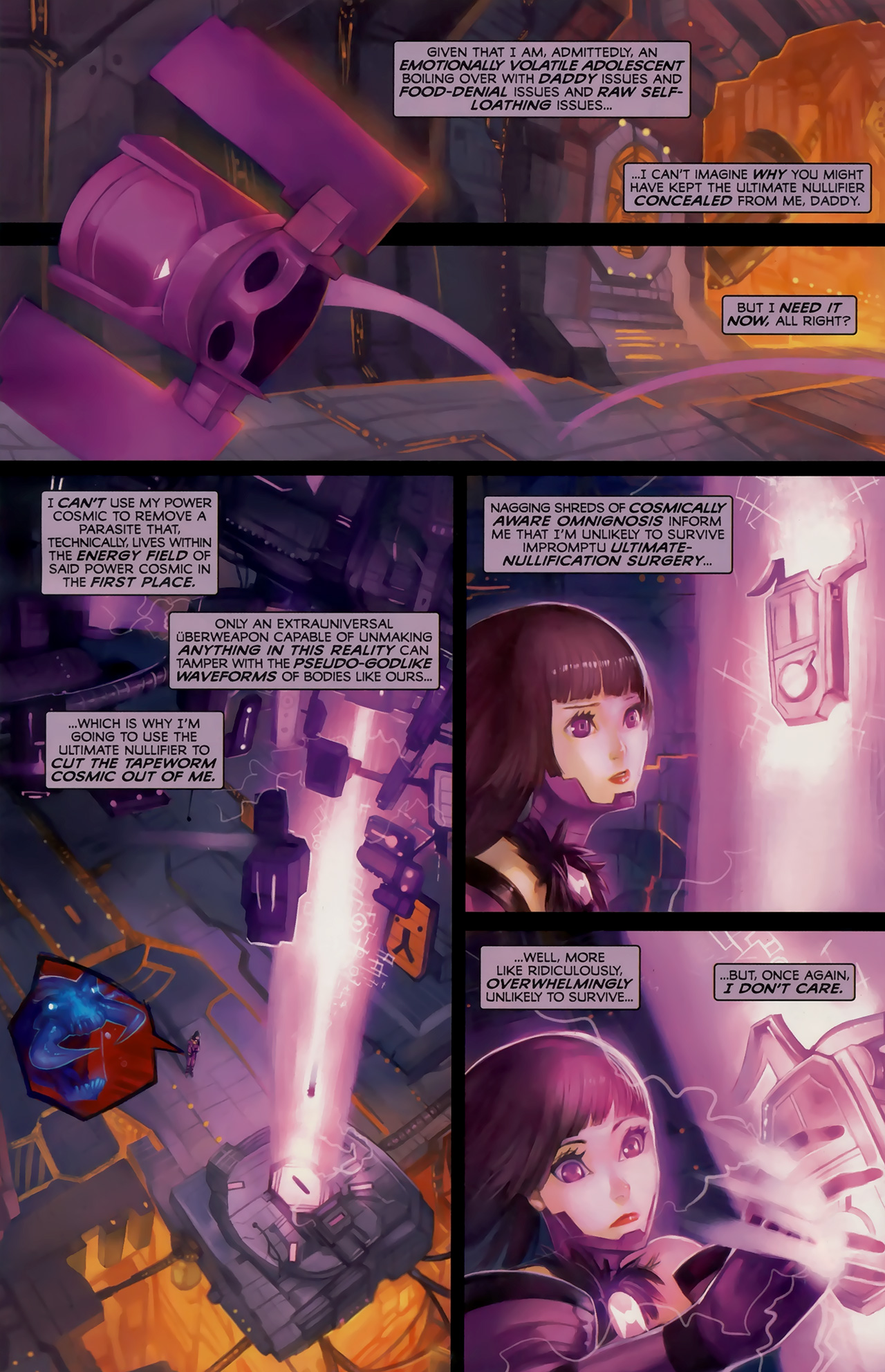Read online Galacta: Daughter of Galactus comic -  Issue # Full - 29