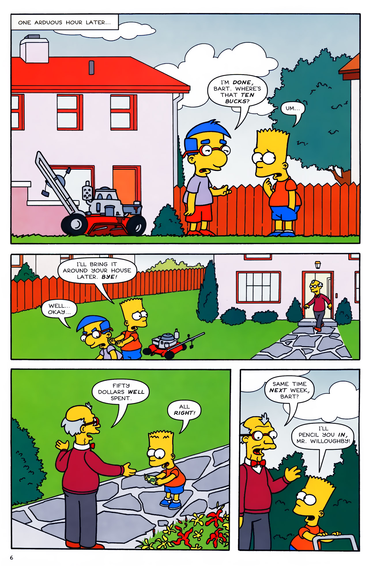Read online Simpsons Comics comic -  Issue #140 - 7