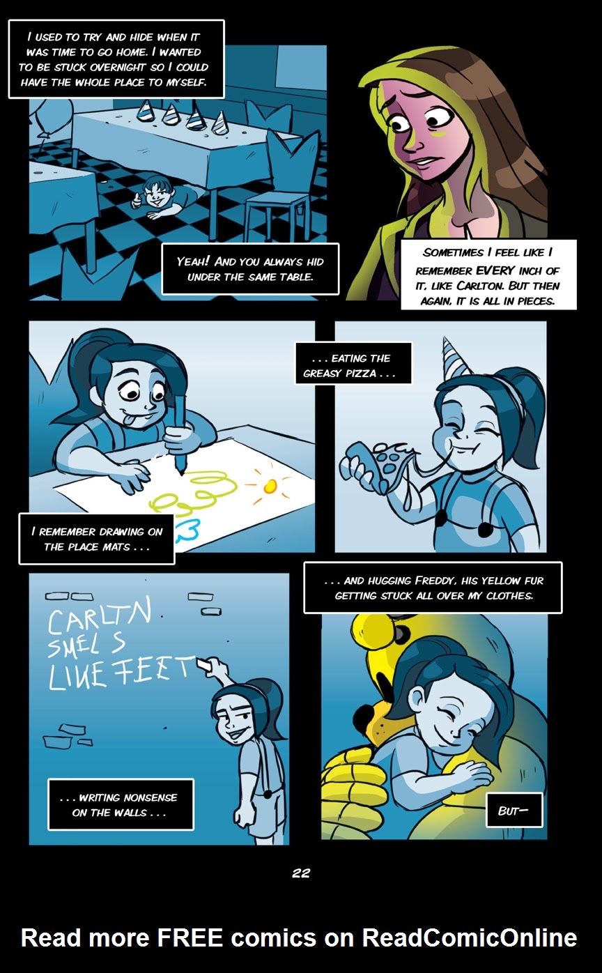 Read online Five Nights At Freddy's comic -  Issue # The Silver Eyes (Part 1) - 24