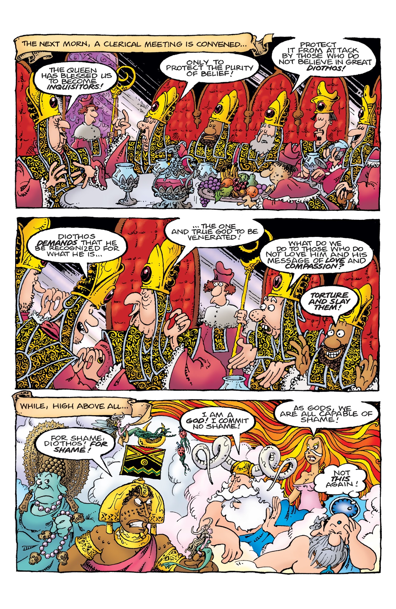 Read online Groo: Play of the Gods comic -  Issue #1 - 13