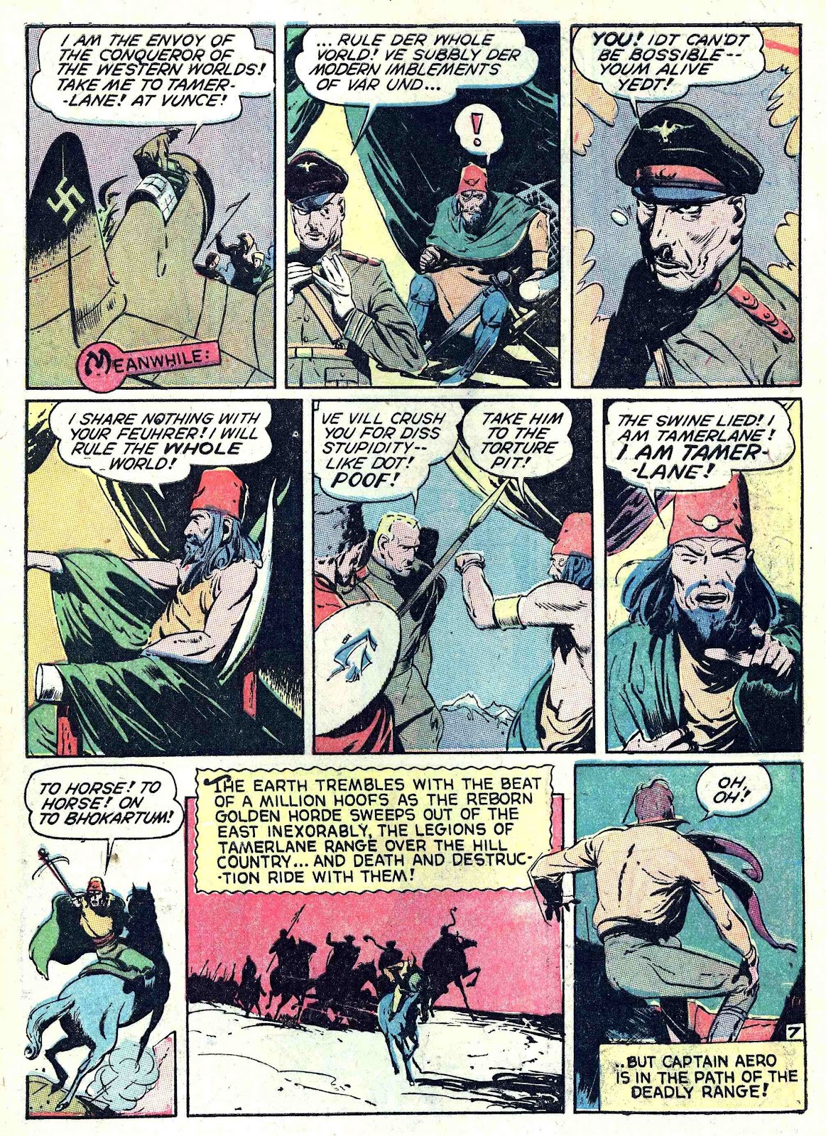 Captain Aero Comics issue 5 - Page 9