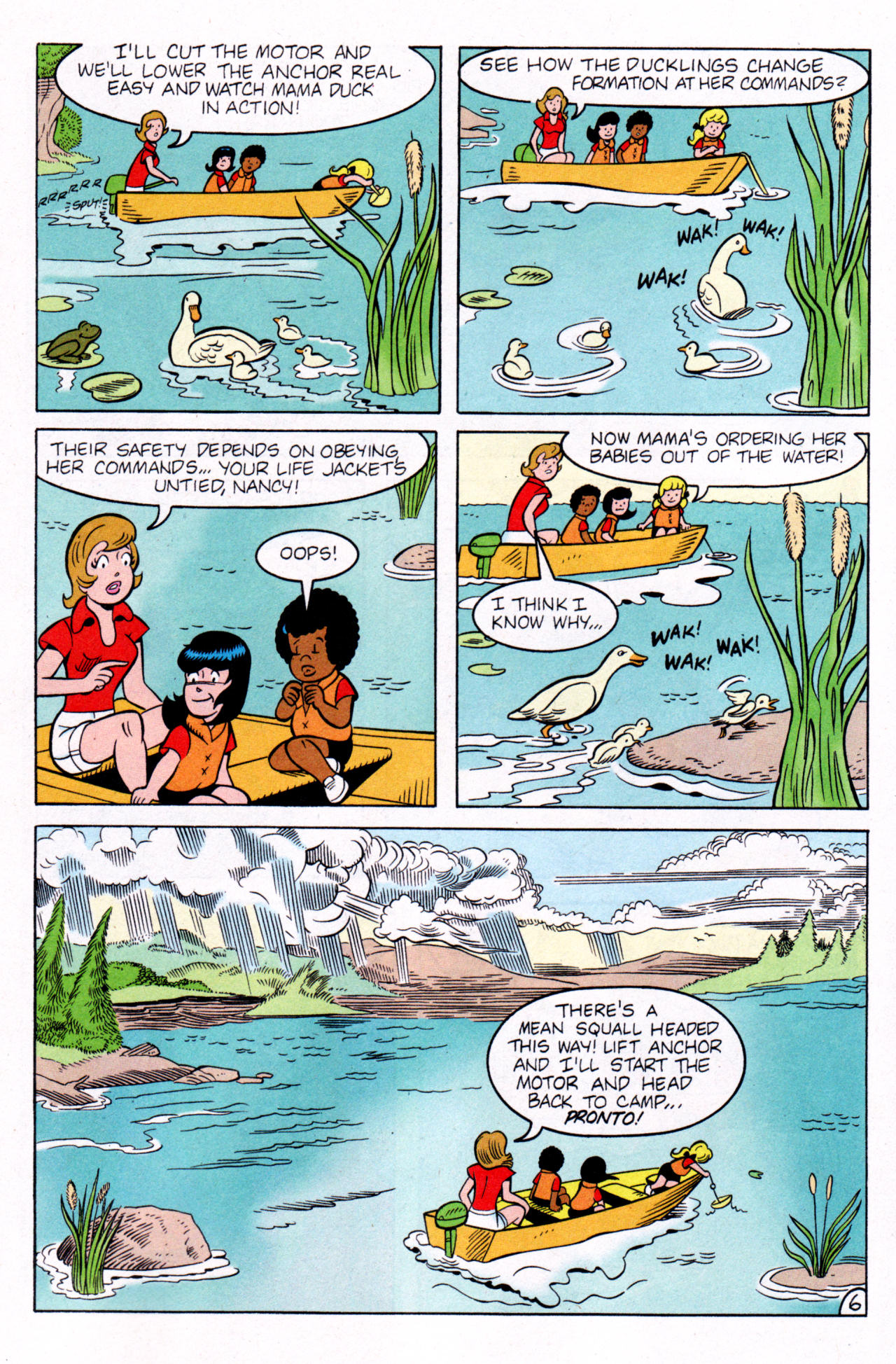 Read online Little Archie, The Legend of the Lost Lagoon, Free Comic Book Day Edition comic -  Issue # Full - 8