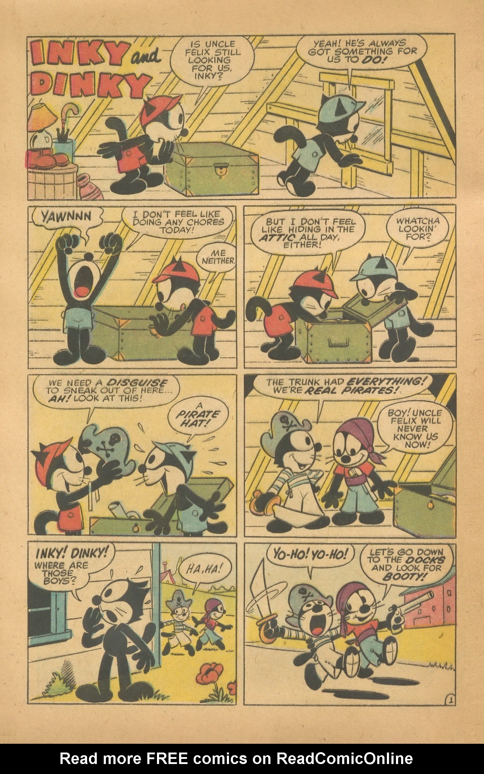 Read online Felix the Cat (1955) comic -  Issue #93 - 30