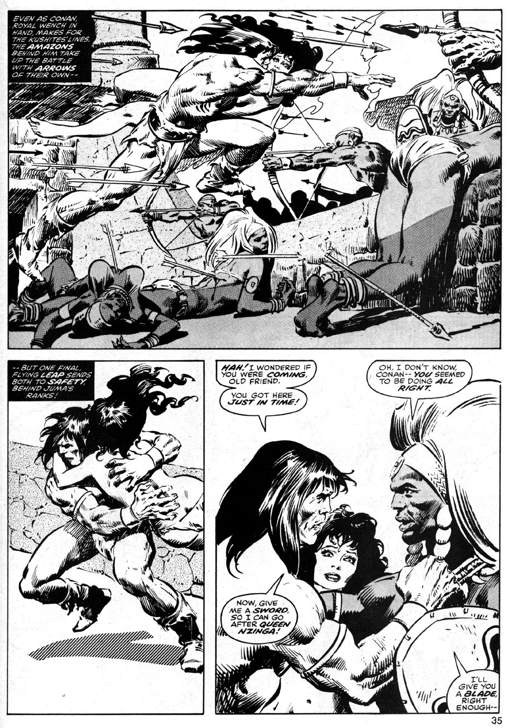 Read online The Savage Sword Of Conan comic -  Issue #42 - 35