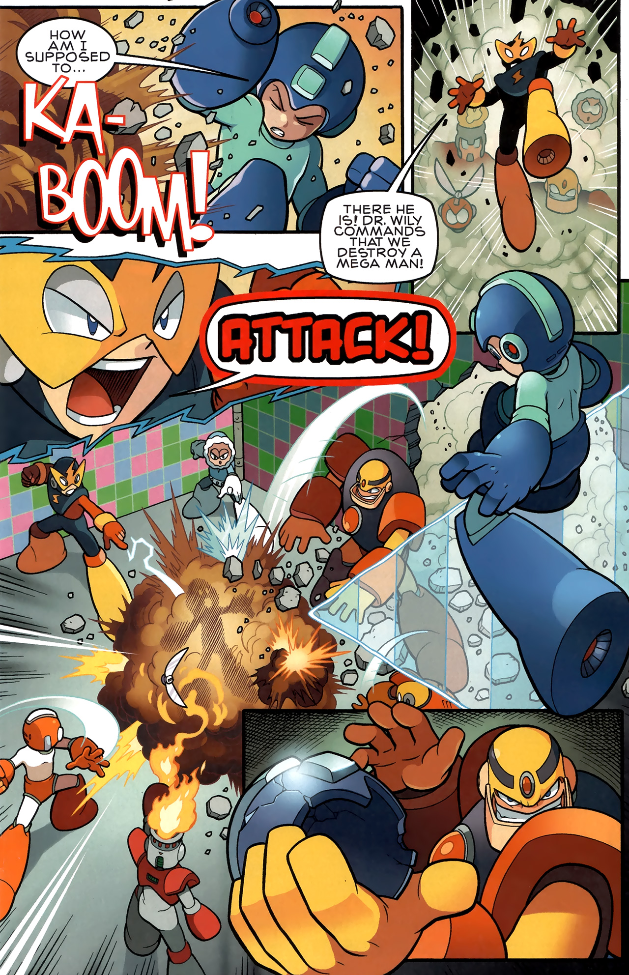 Read online Mega Man comic -  Issue #4 - 14