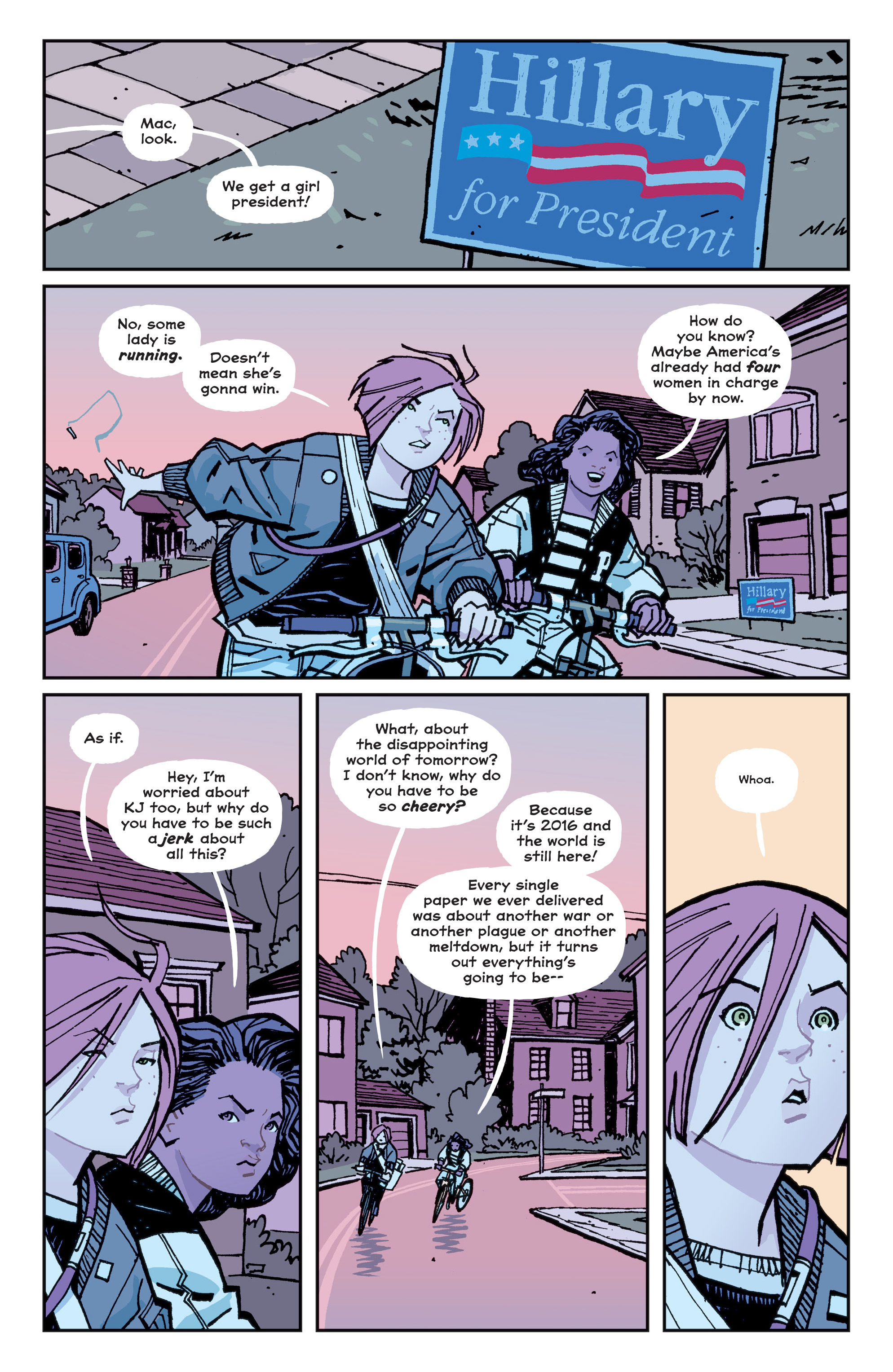 Read online Paper Girls comic -  Issue #7 - 22