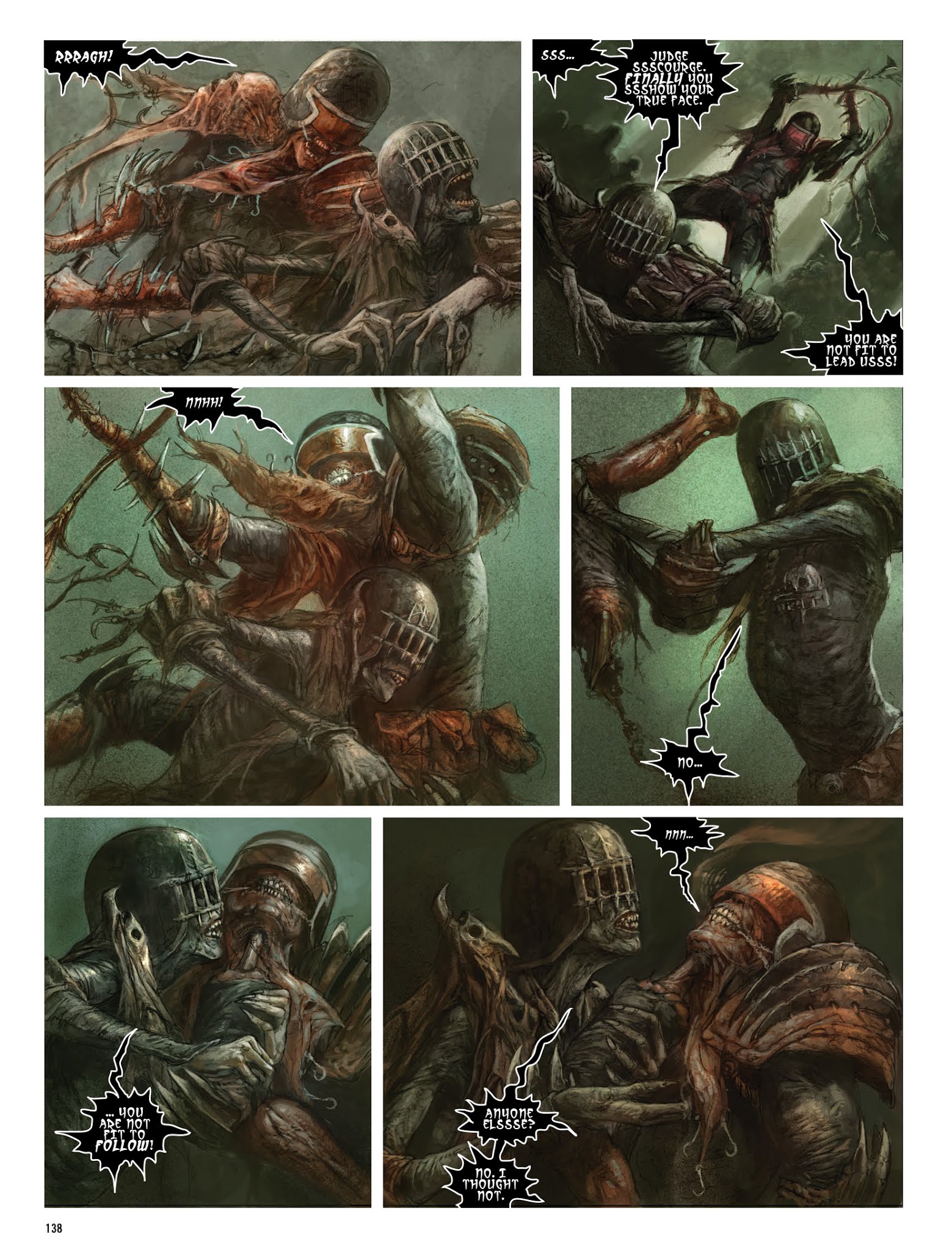 Read online The Dark Judges: The Fall of Deadworld comic -  Issue # TPB - 139