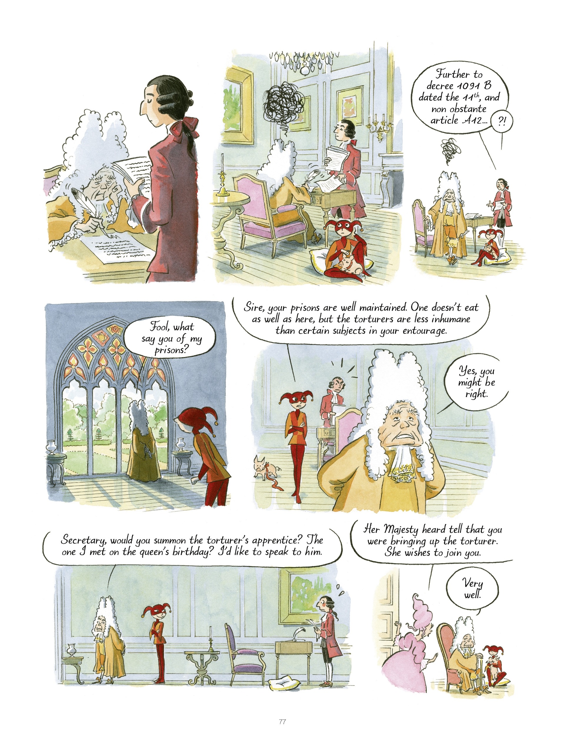 Read online The Court Charade comic -  Issue # TPB - 75
