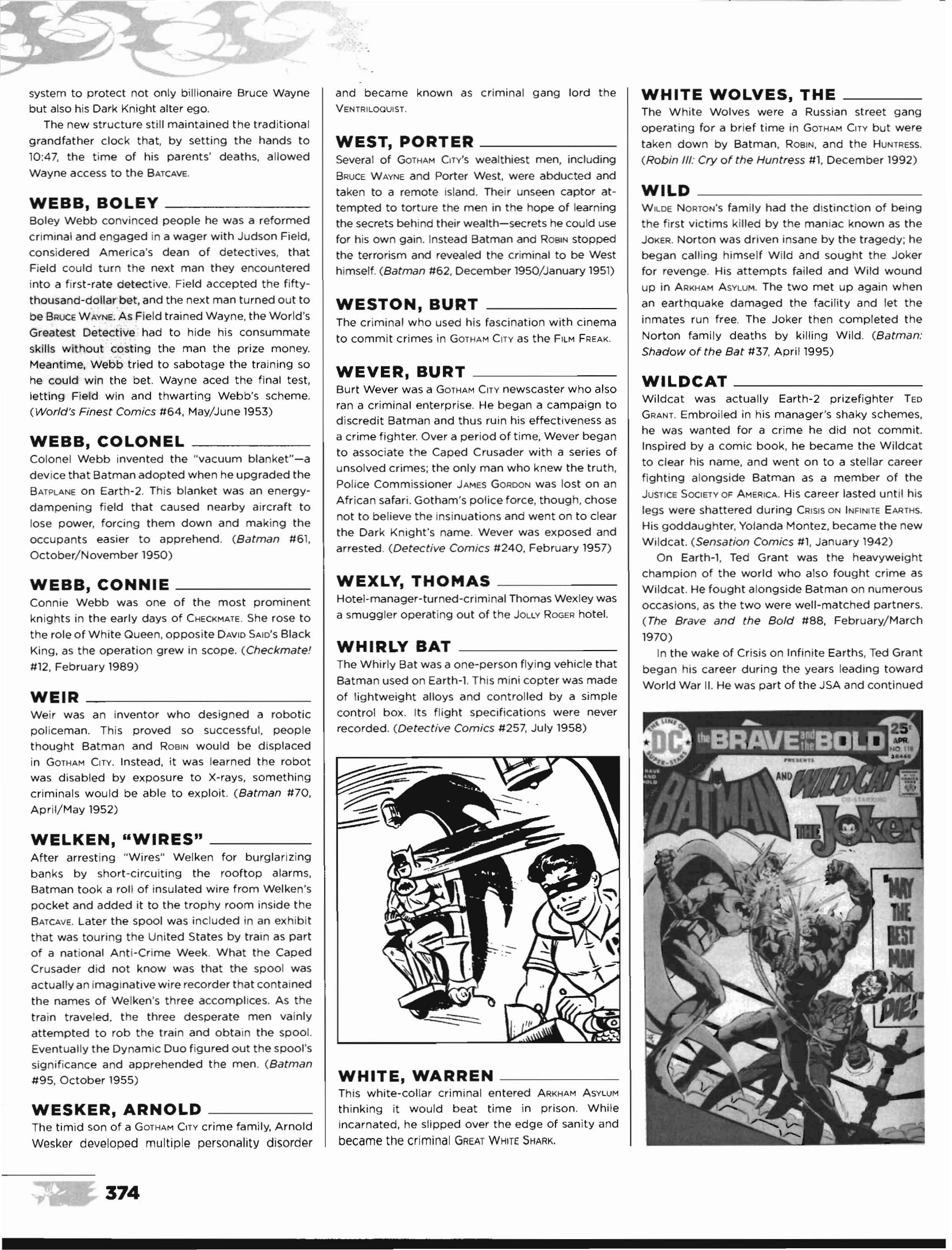 Read online The Essential Batman Encyclopedia comic -  Issue # TPB (Part 4) - 86