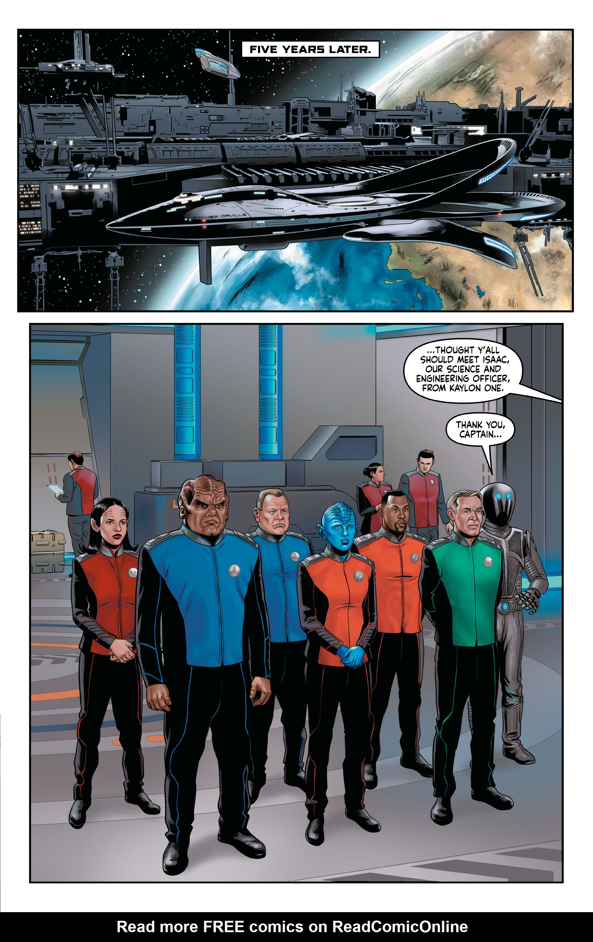 Read online The Orville: Digressions comic -  Issue #1 - 7