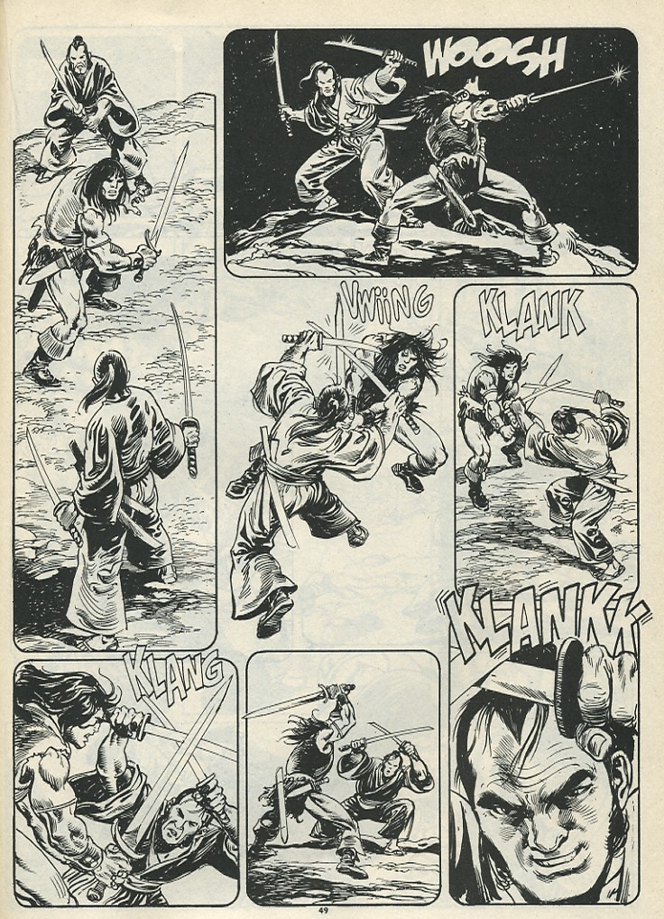 Read online The Savage Sword Of Conan comic -  Issue #184 - 51