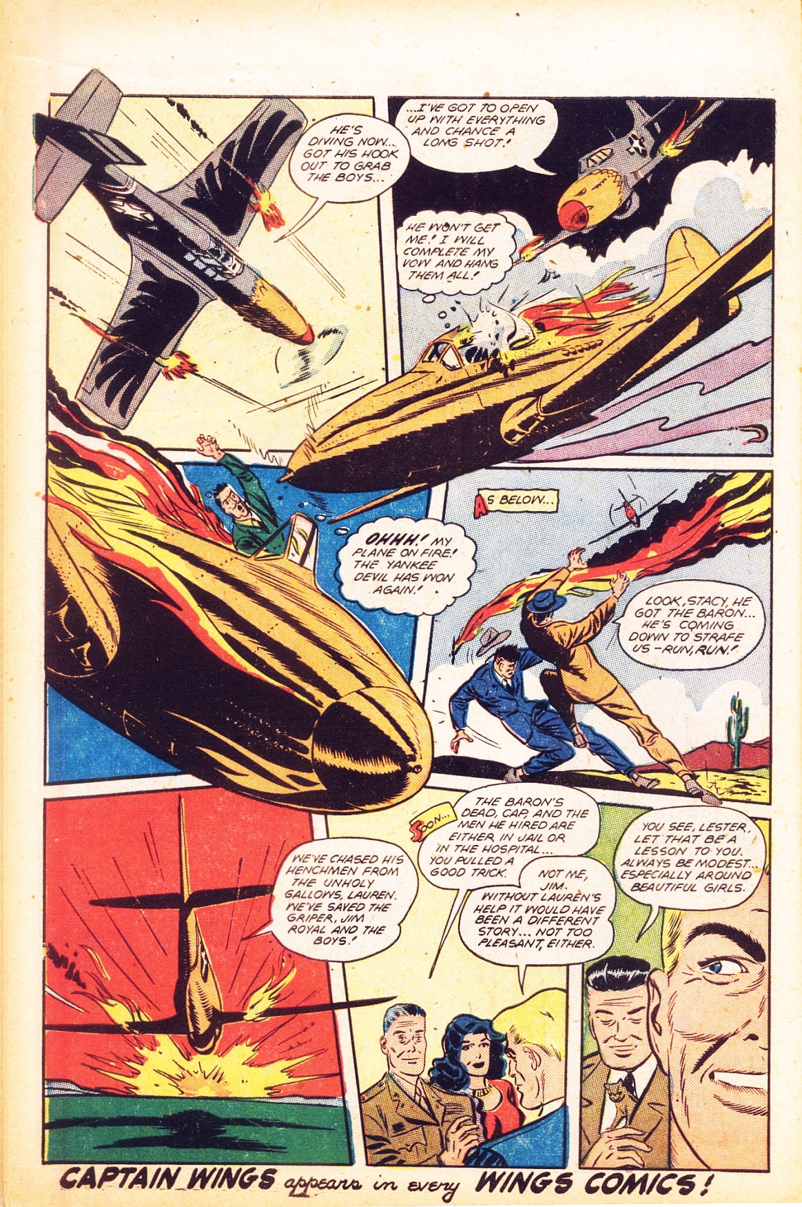 Read online Wings Comics comic -  Issue #95 - 12