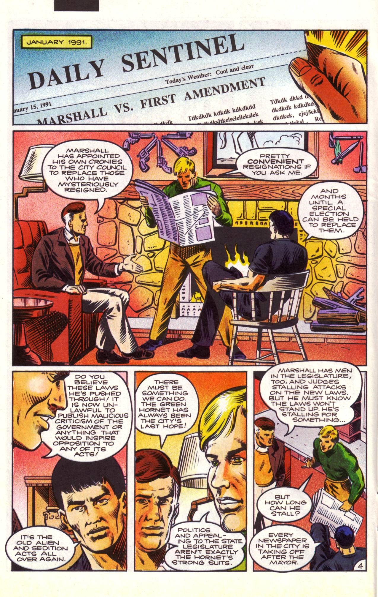 Read online The Green Hornet: Solitary Sentinel comic -  Issue #1 - 6