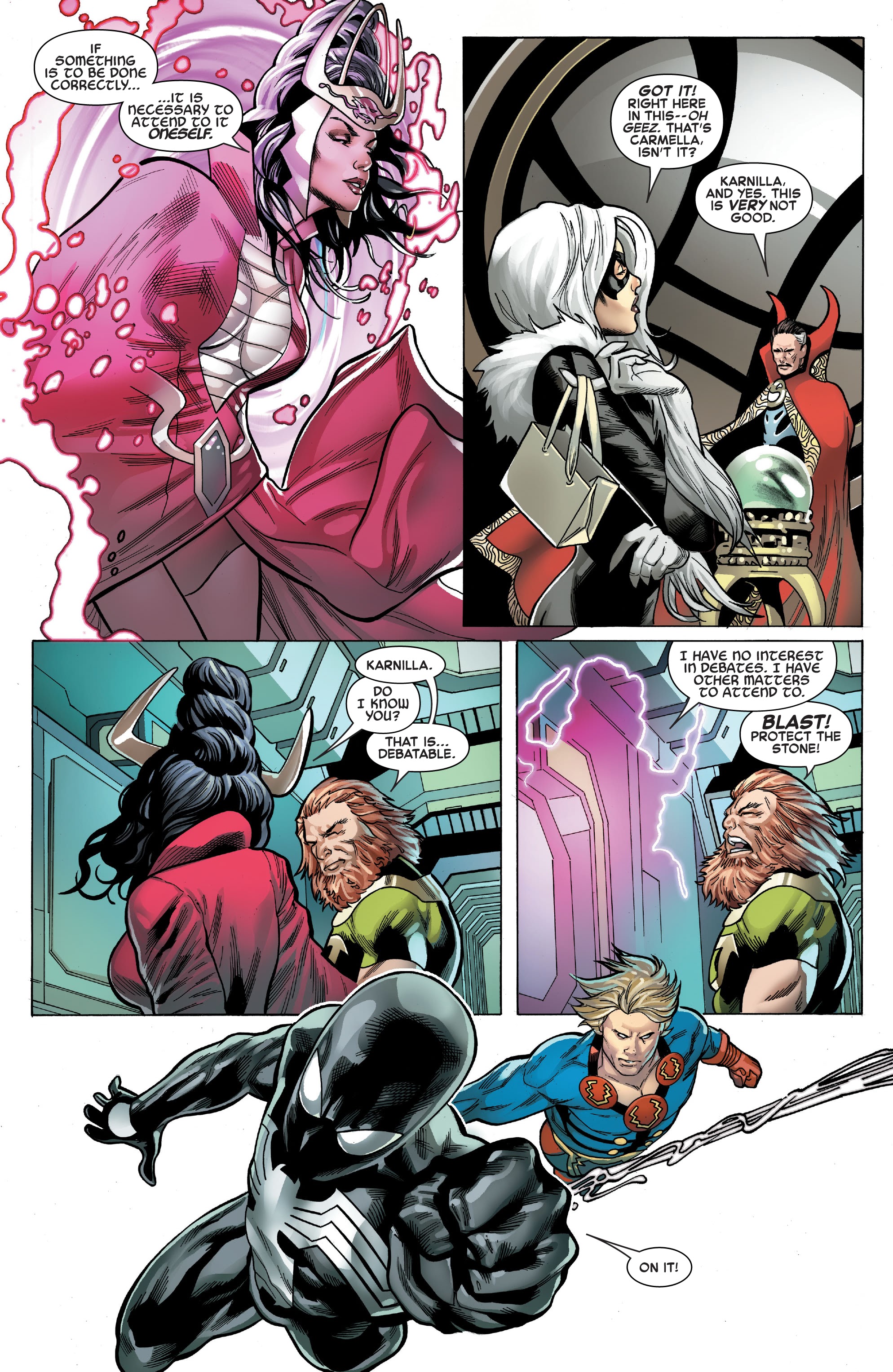Read online Symbiote Spider-Man: Crossroads comic -  Issue #4 - 19
