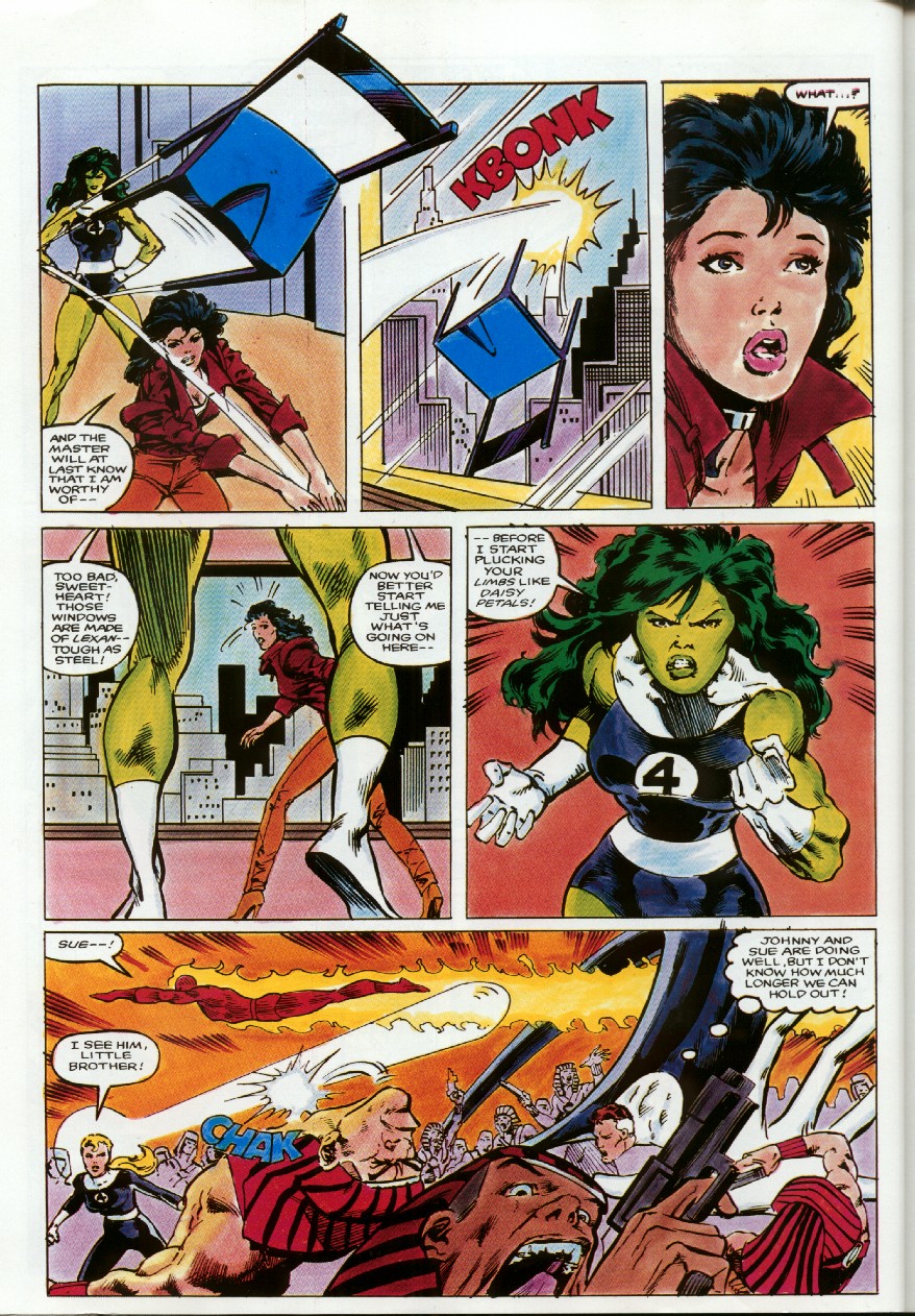 Read online Marvel Graphic Novel comic -  Issue #17 - Revenge of the Living Monolith - 34