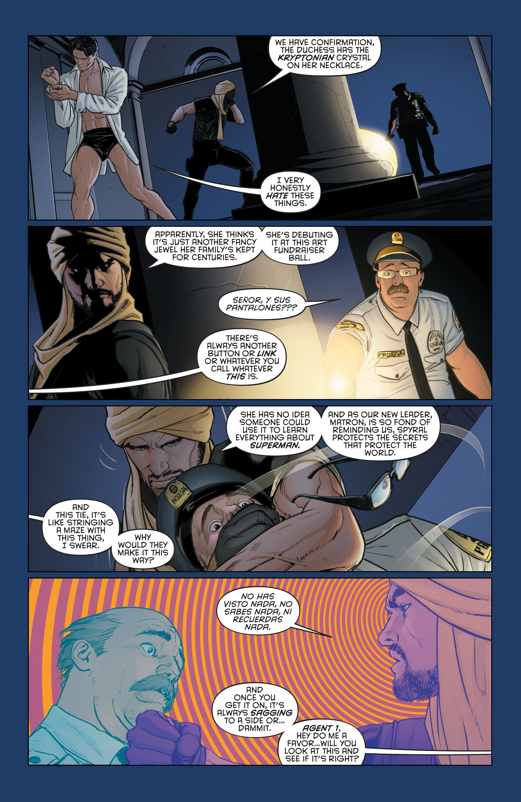 Read online Grayson comic -  Issue #9 - 10