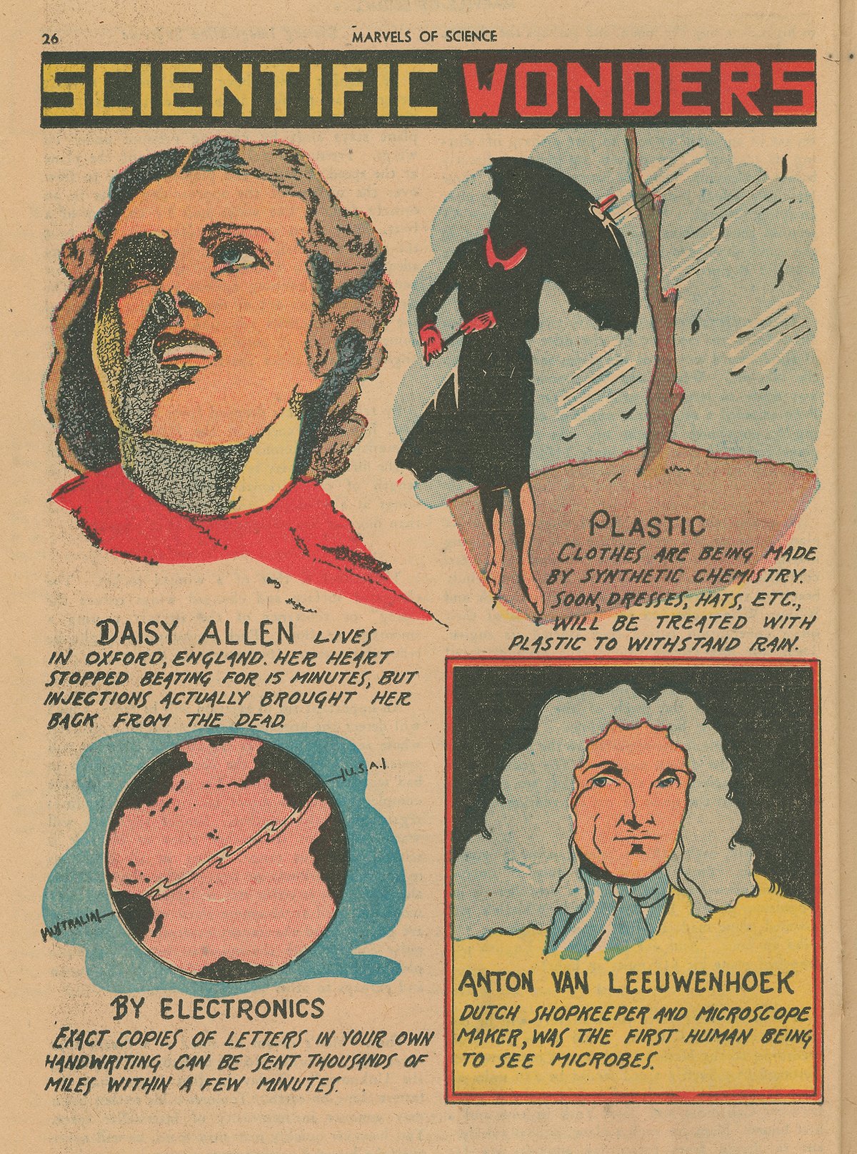 Read online Marvels Of Science comic -  Issue #4 - 28