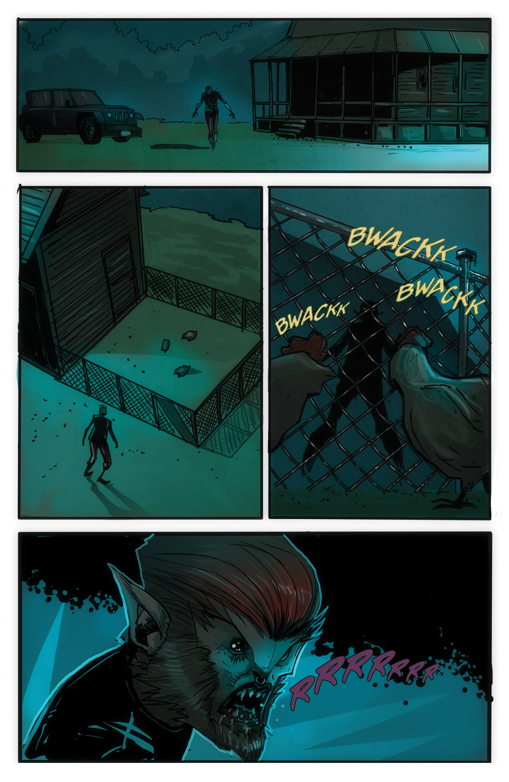 Read online John Carpenter Presents Storm Kids: Monica Bleue: A Werewolf Story comic -  Issue #2 - 23