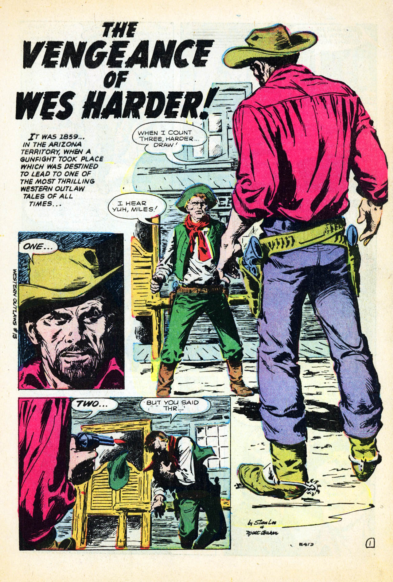 Read online Western Outlaws (1954) comic -  Issue #13 - 3